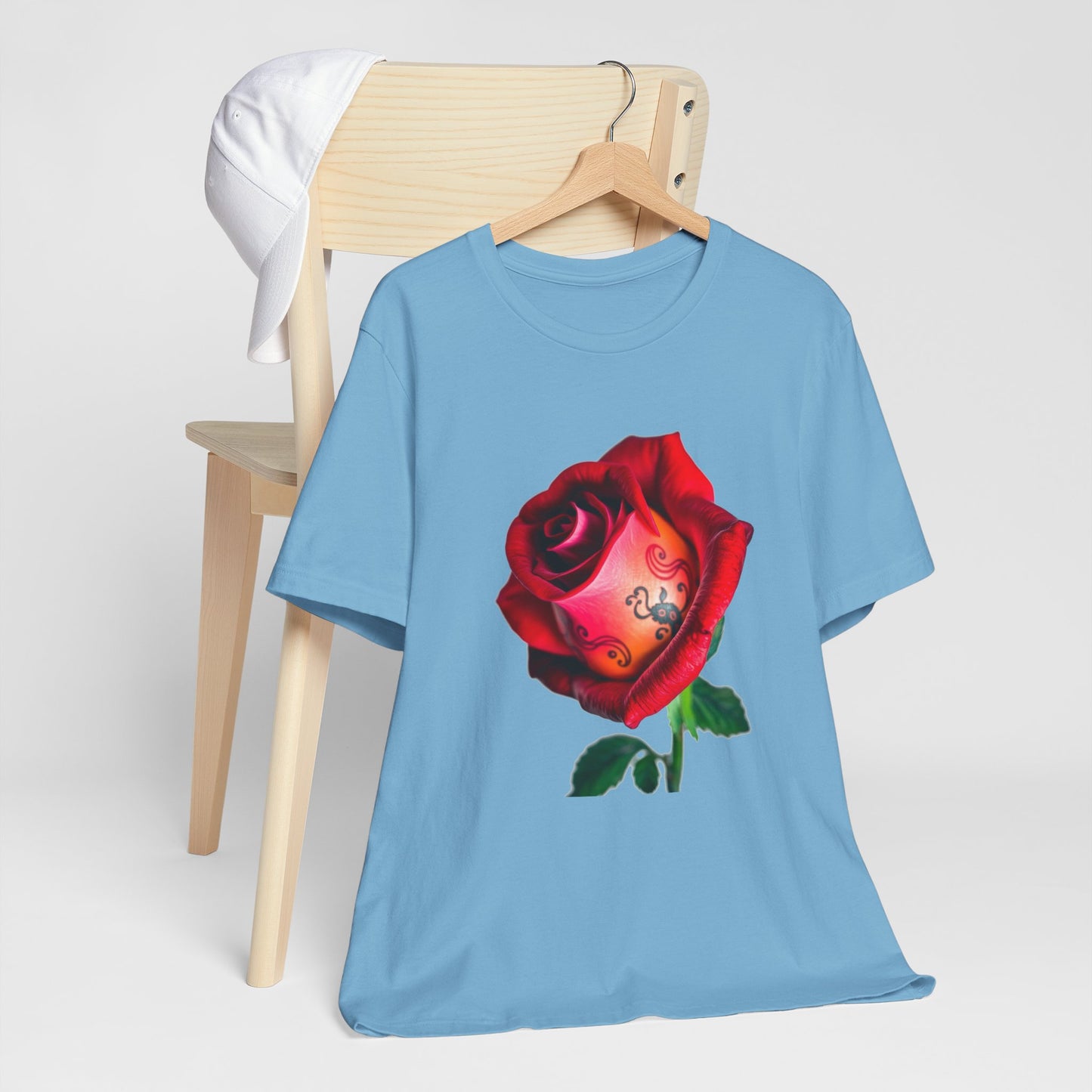 Rose Print Tee