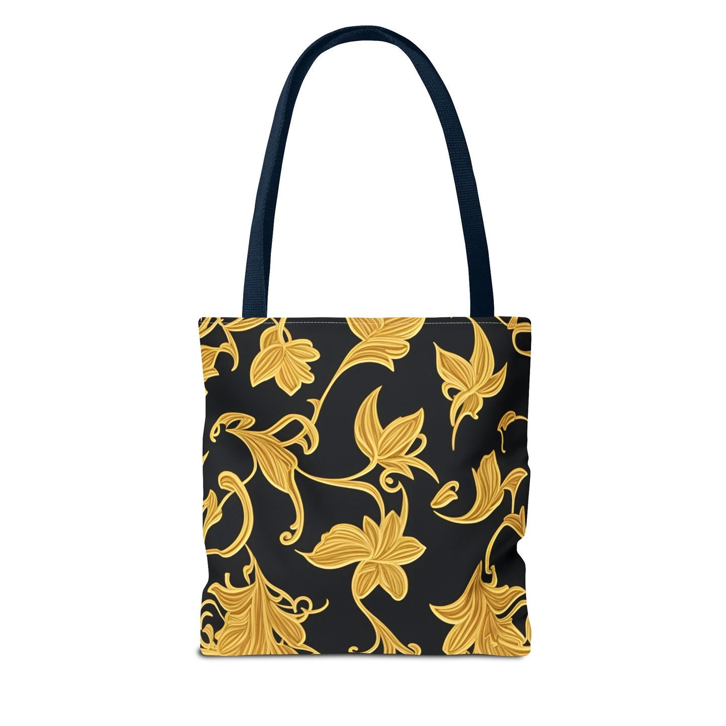 Gold & Black Tote Bag (AOP)