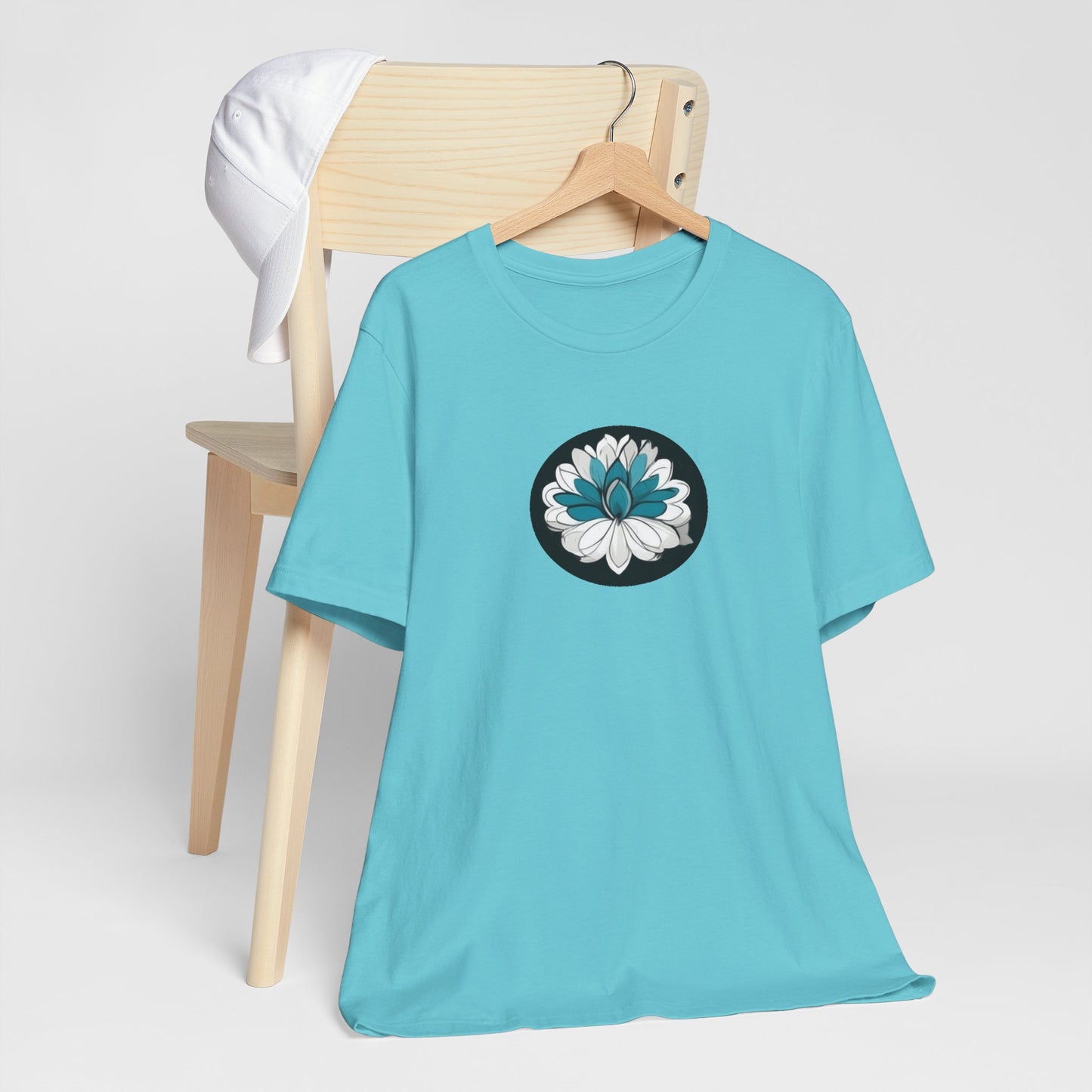 Turquoise Lotus T-Shirt