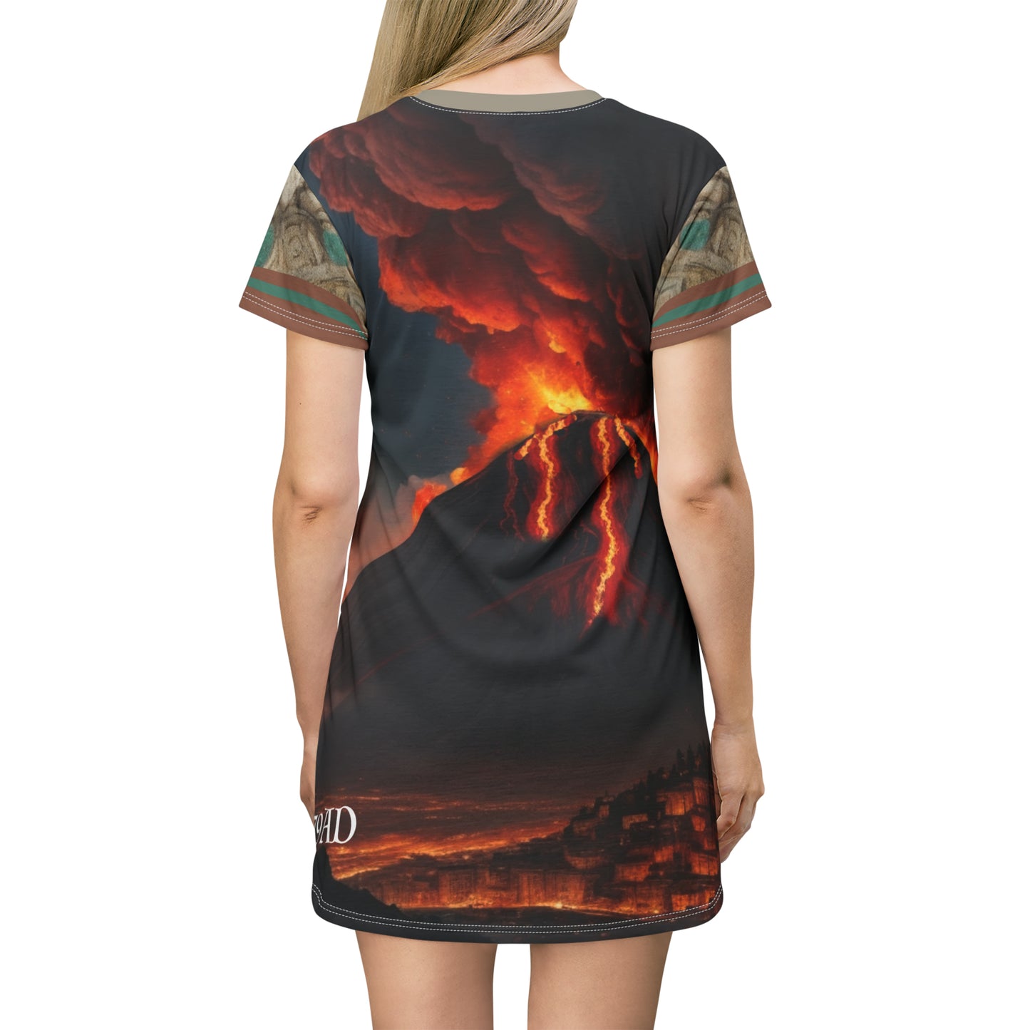 Pompeii -- T-Shirt Dress