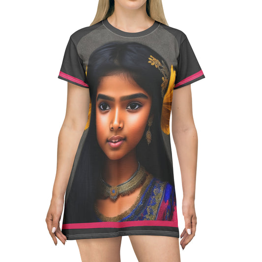 Punjab -- T-Shirt Dress (AOP)