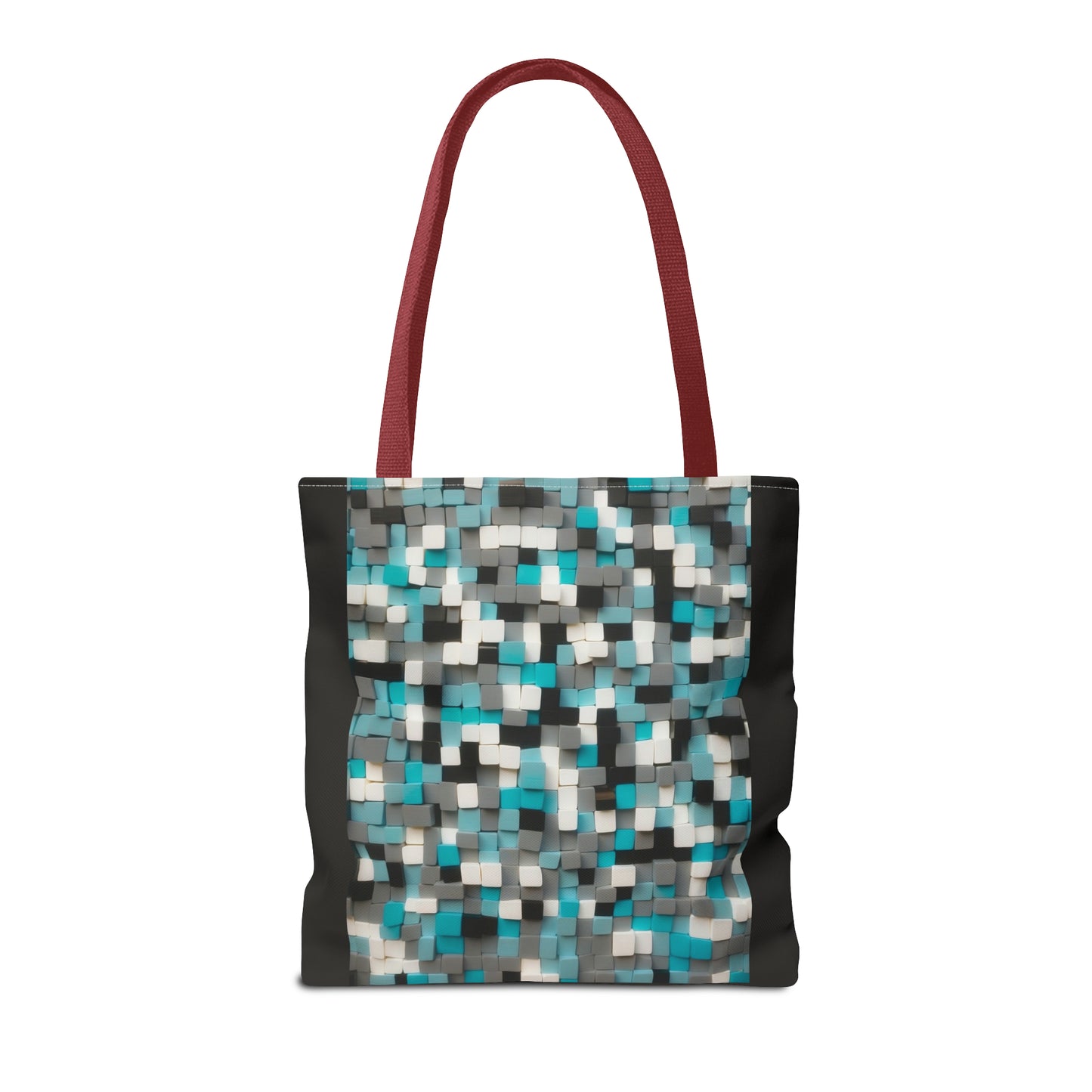 Chevron & Block Tote Bag (AOP)