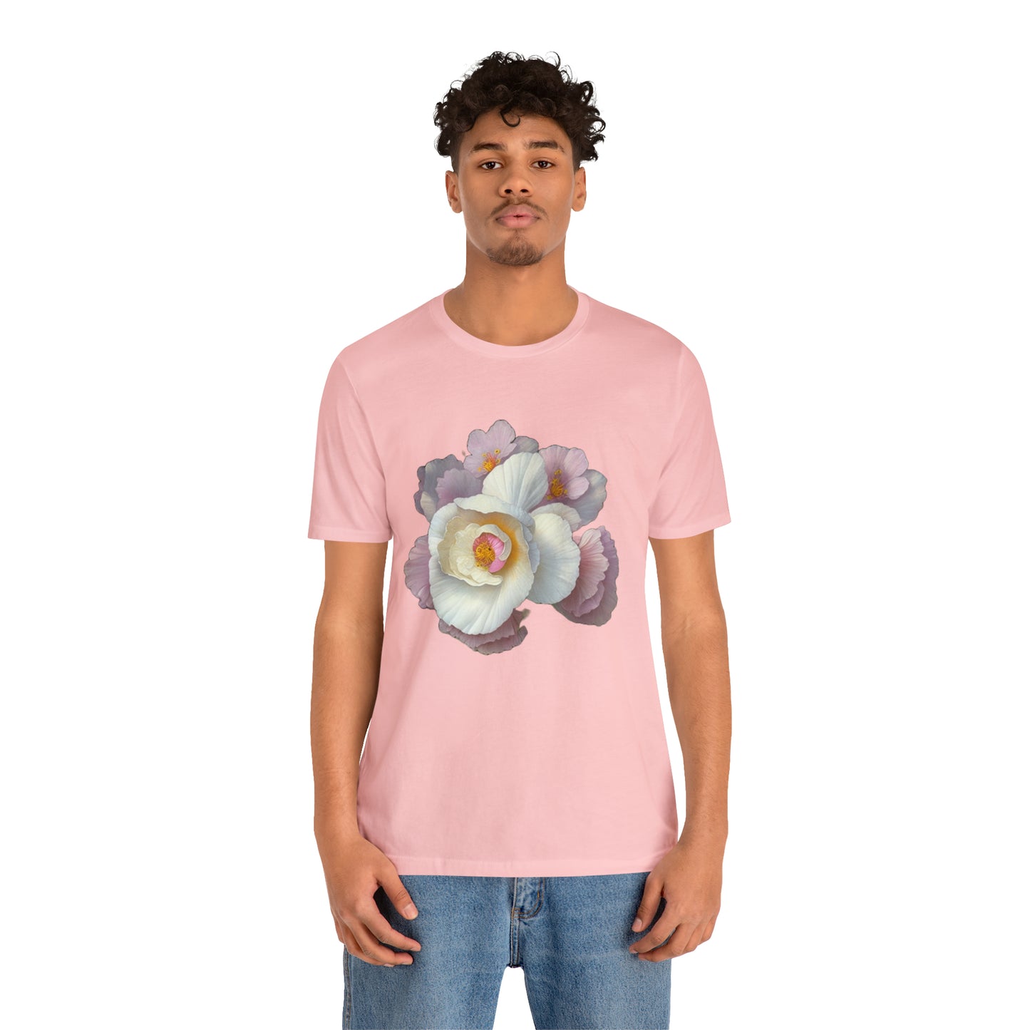 Wild Rose -- Unisex Jersey Short Sleeve Tee