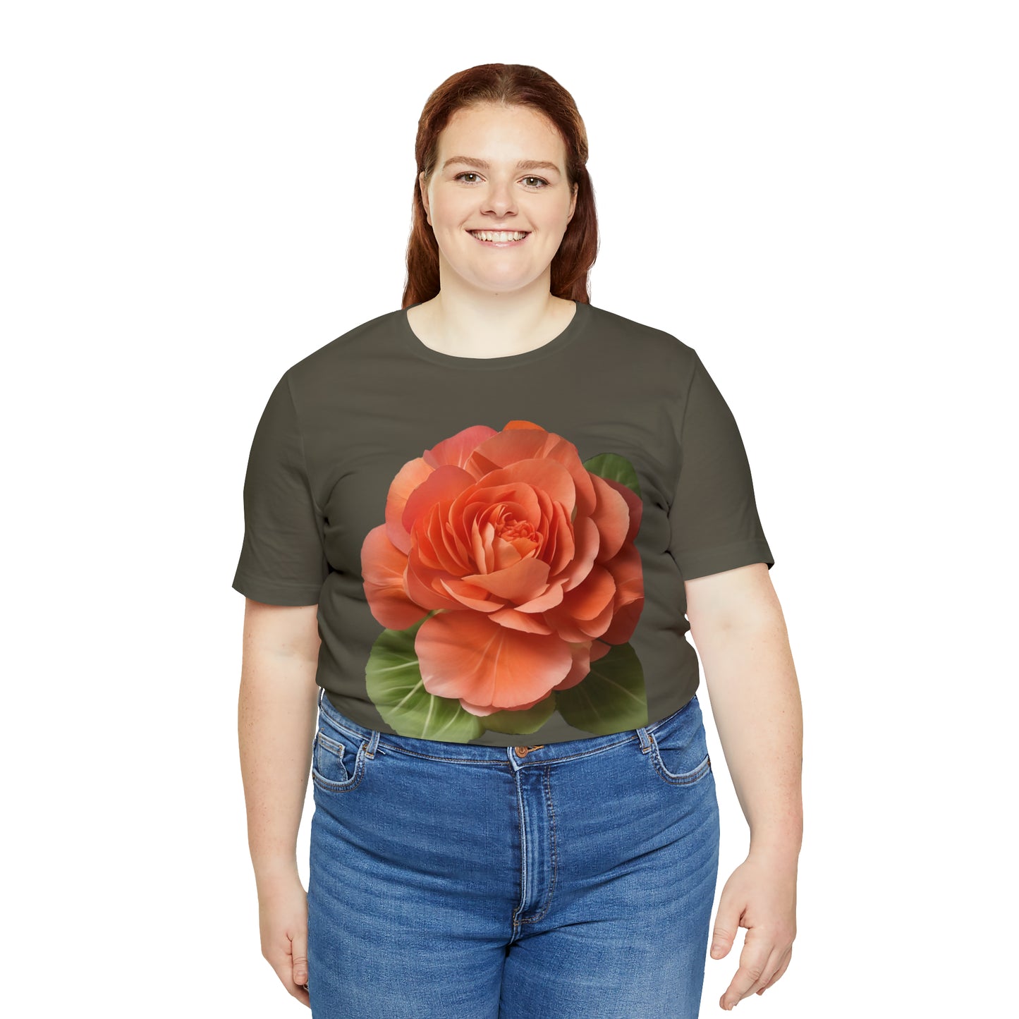 Tuberous Begonia -- Unisex Jersey Short Sleeve Tee