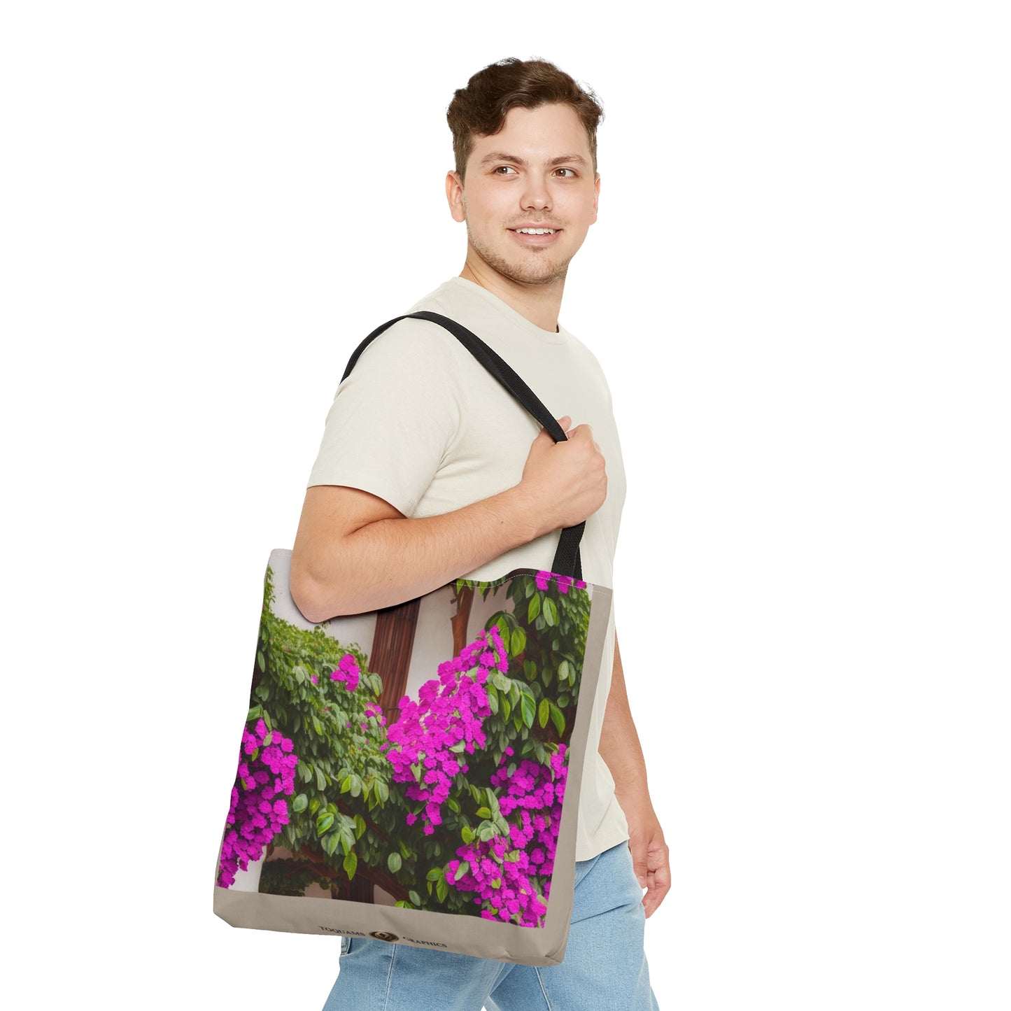 Bougainvillea Tote Bag (AOP)