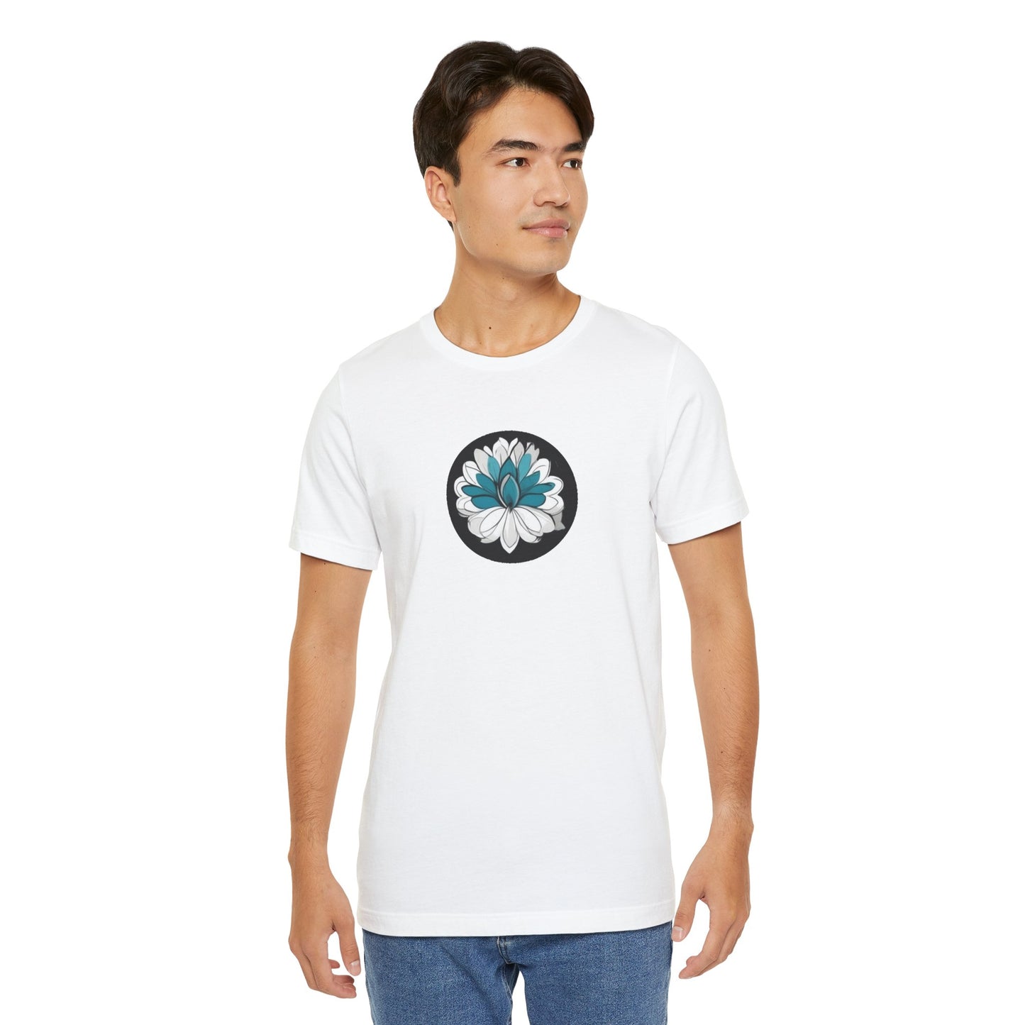 Turquoise Lotus T-Shirt
