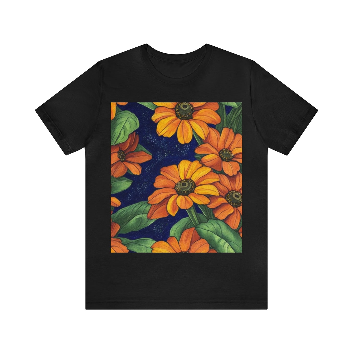 Black-Eyed-Susans -- Unisex Jersey Short Sleeve Tee