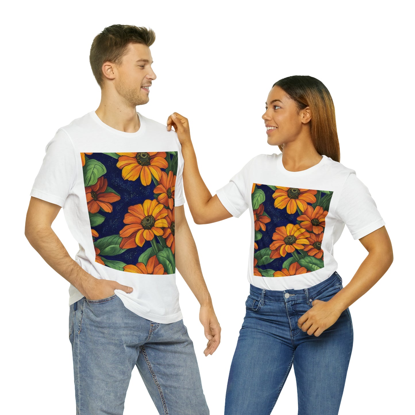 Black-Eyed-Susans -- Unisex Jersey Short Sleeve Tee