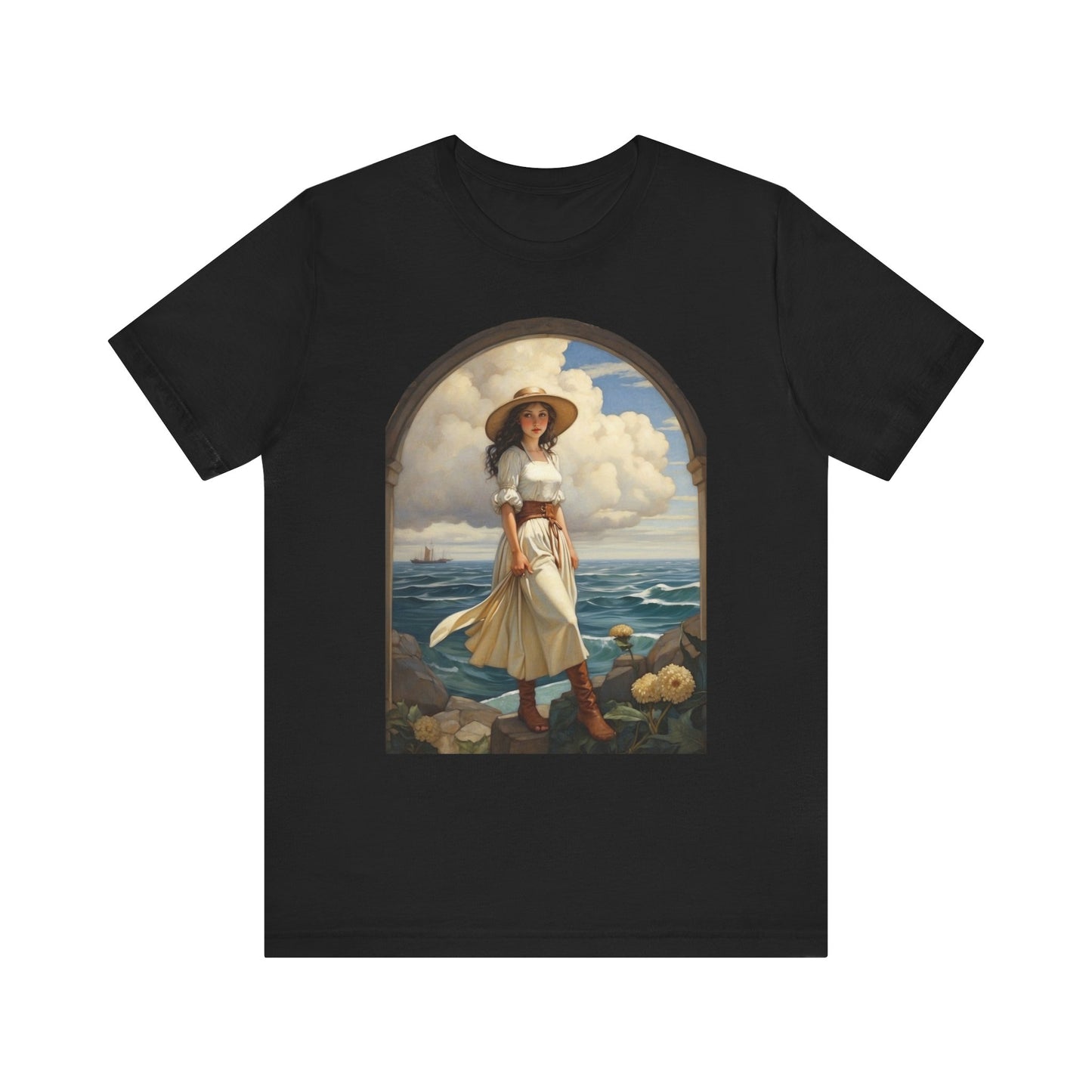 Beachside Unisex Tee - Margaret by the Shore Design