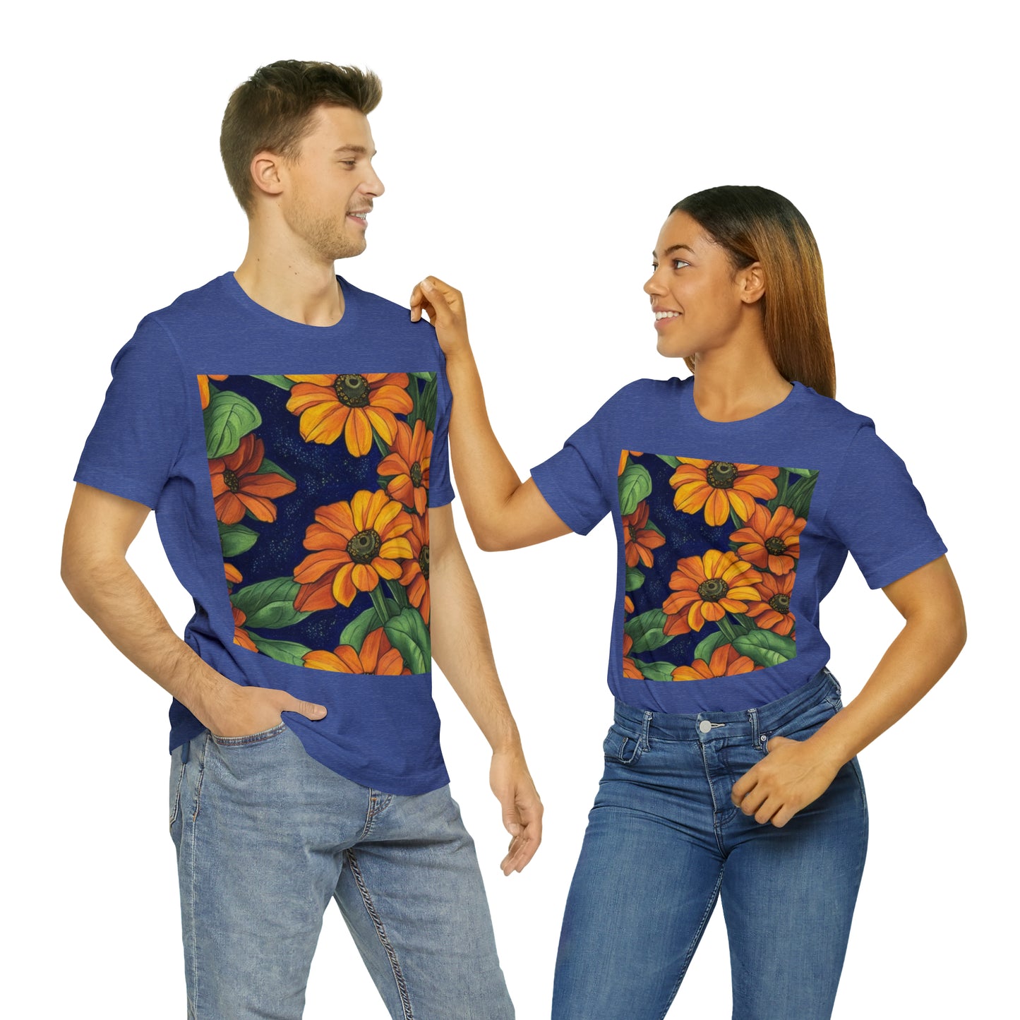 Black-Eyed-Susans -- Unisex Jersey Short Sleeve Tee