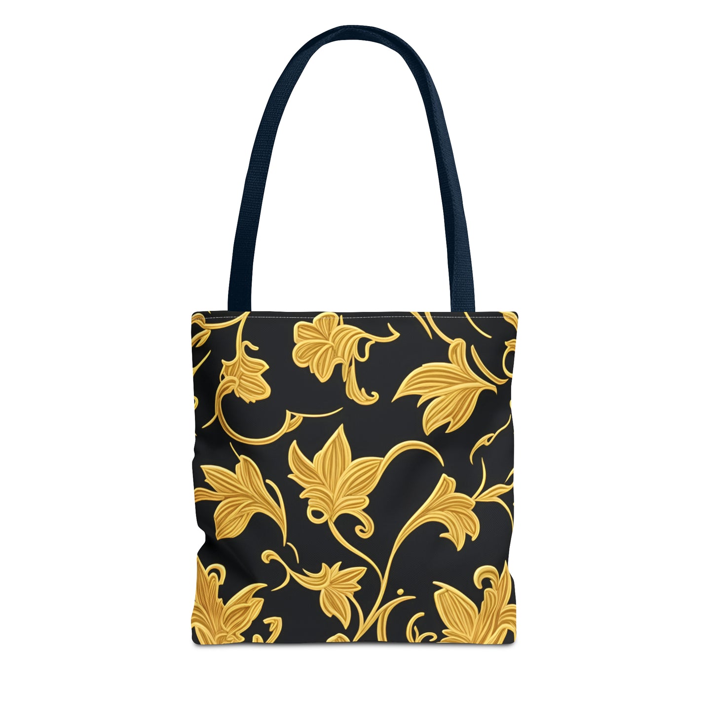Gold & Black Tote Bag (AOP)