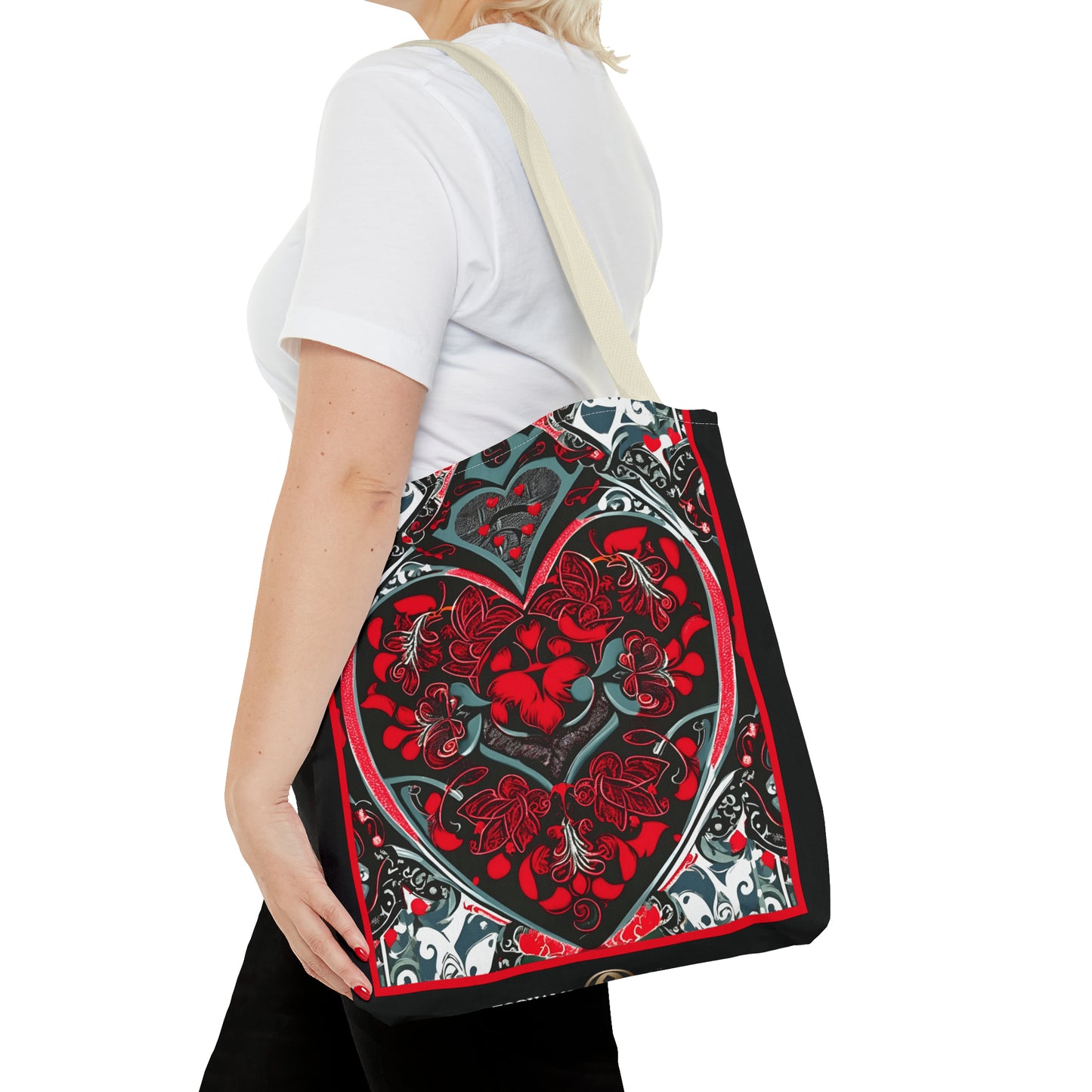 Heart Tote Bag (AOP)