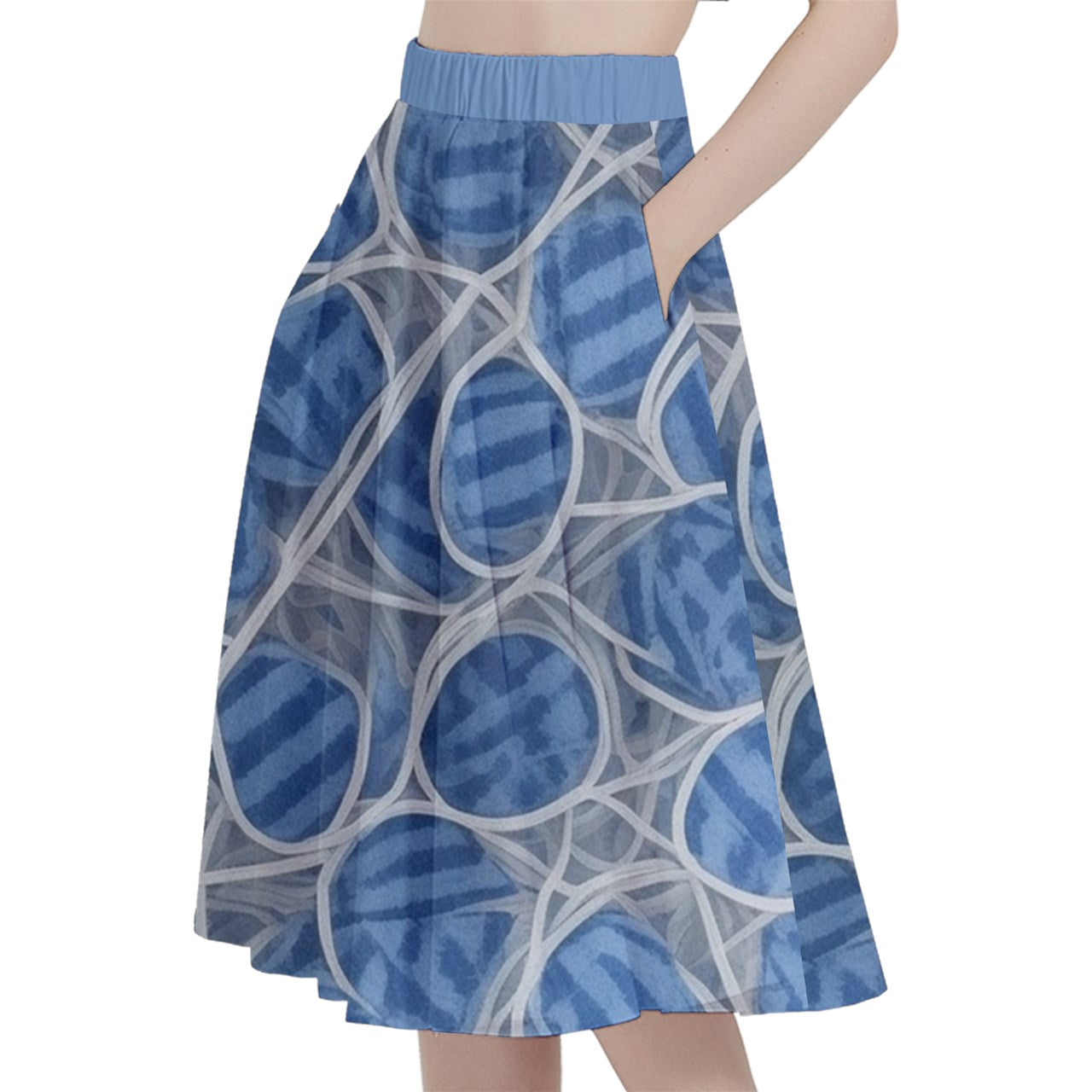 Fabric 504 A-Line Midi Shirt with Pocket