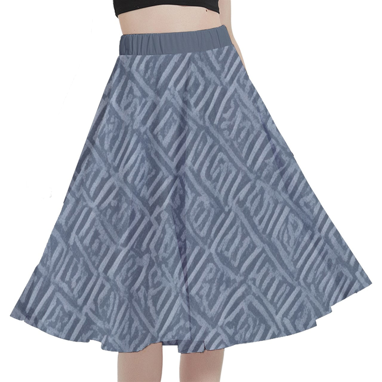 Fabric 505 A-Line Midi Skirt With Pocket