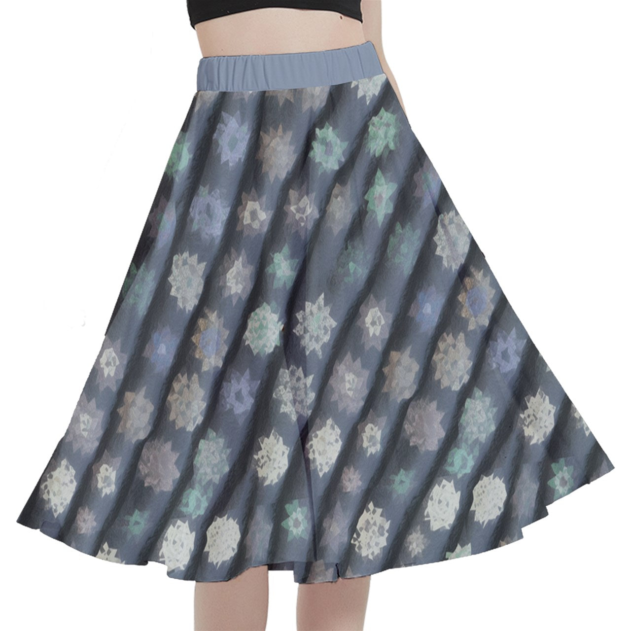 Fabric 525 A-Line Midi Skirt with Pocket
