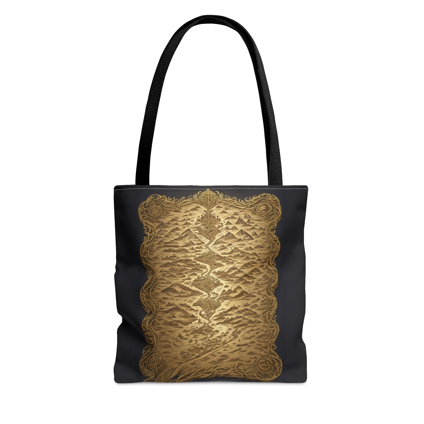 The Road Less Traveled Tote Bag (AOP)