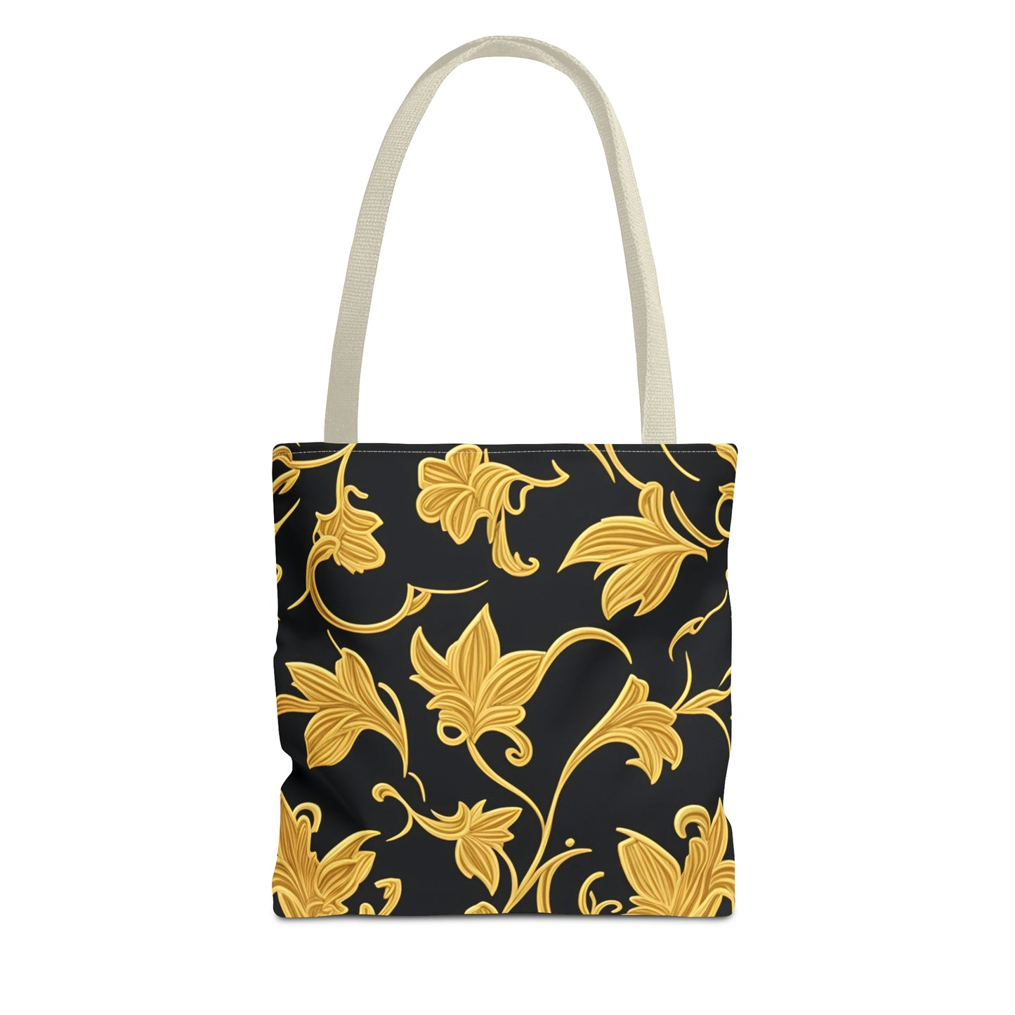 Gold & Black Tote Bag (AOP)
