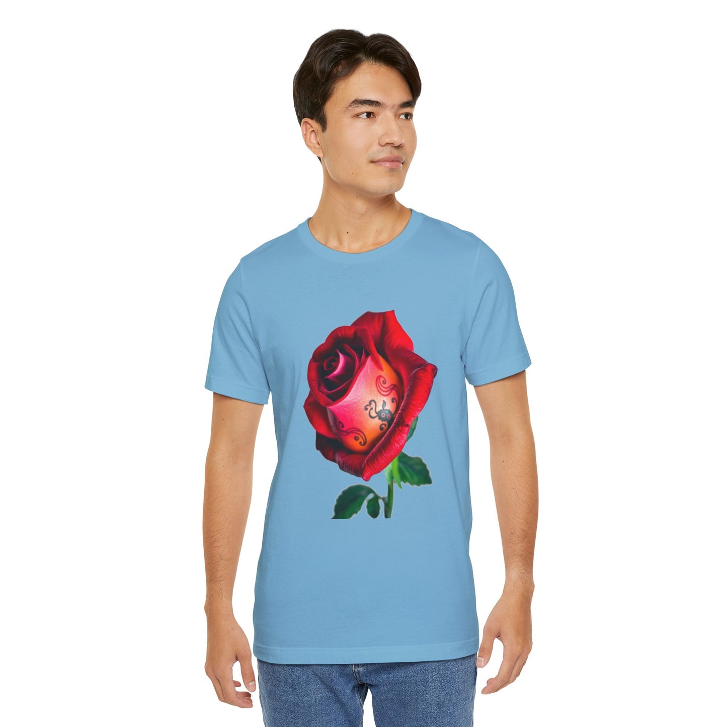 Rose Print Tee