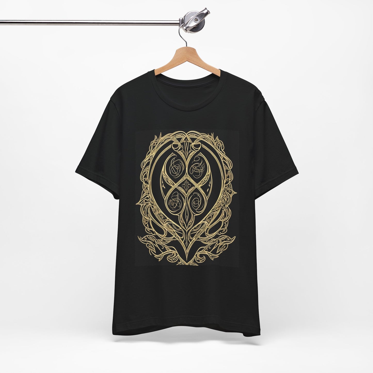 Vintage Scroll Unisex Tee - Old School Scrolling Design