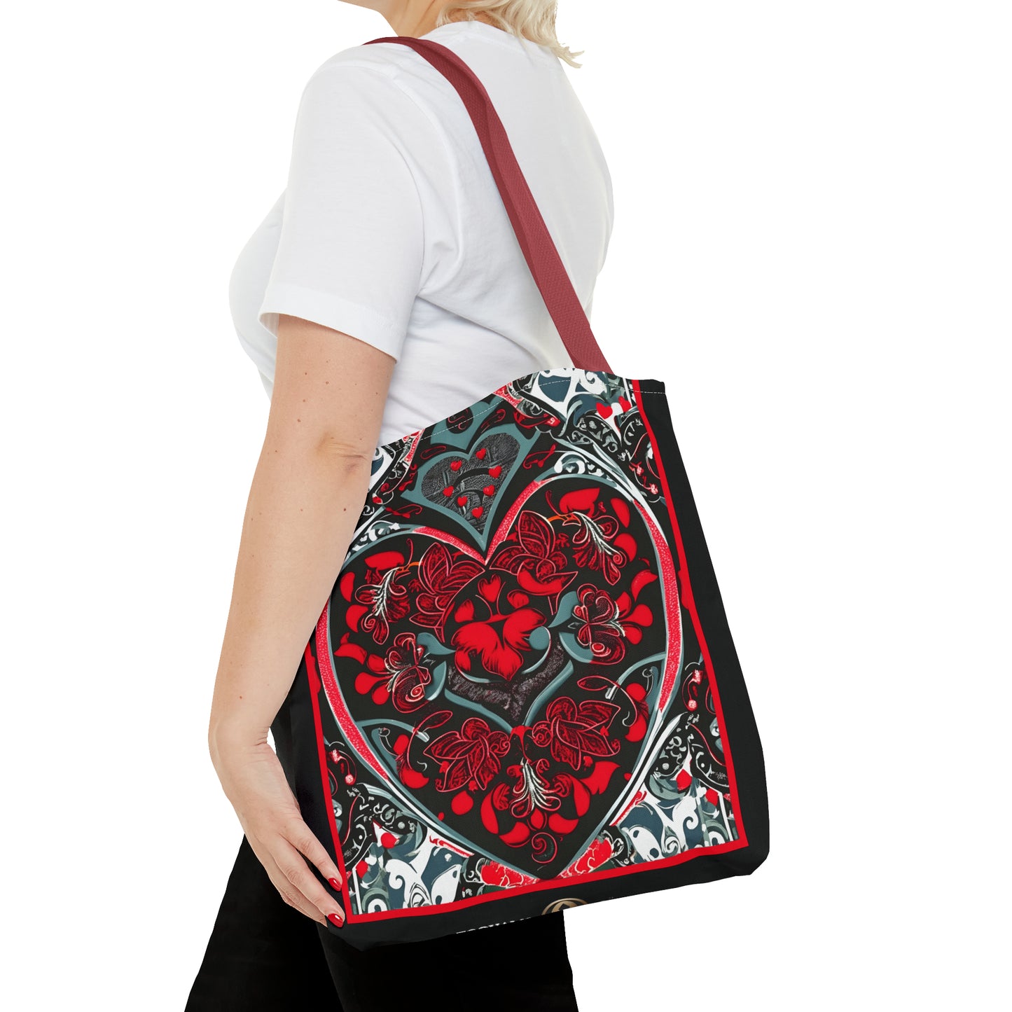 Heart Tote Bag (AOP)