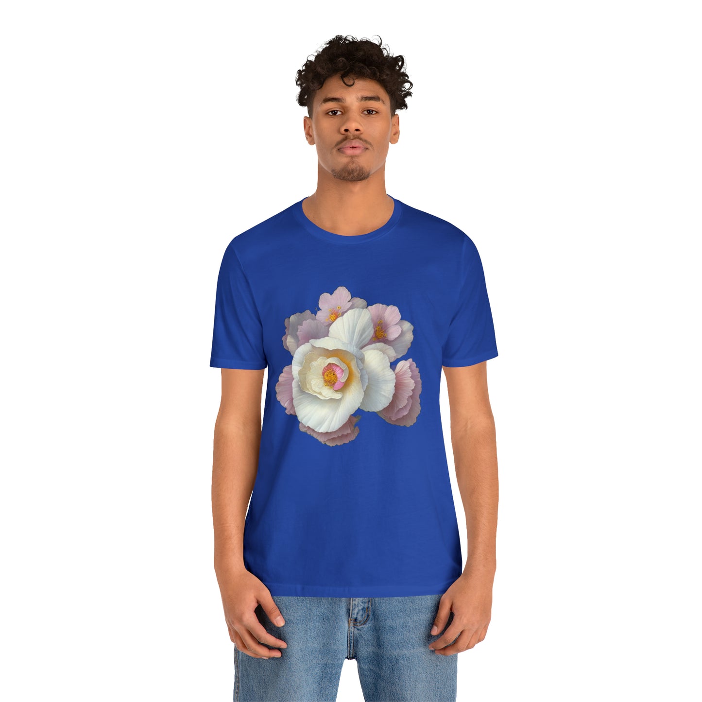Wild Rose -- Unisex Jersey Short Sleeve Tee