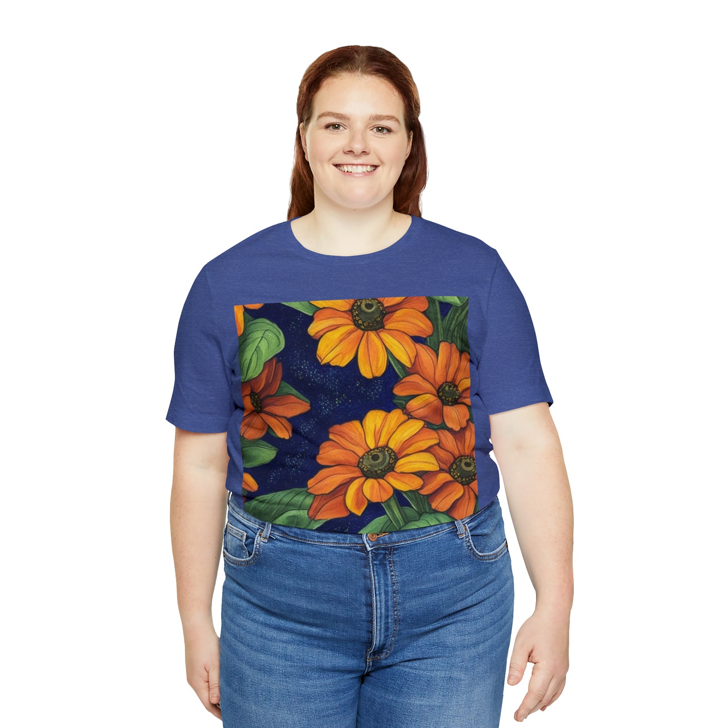 Black-Eyed-Susans -- Unisex Jersey Short Sleeve Tee