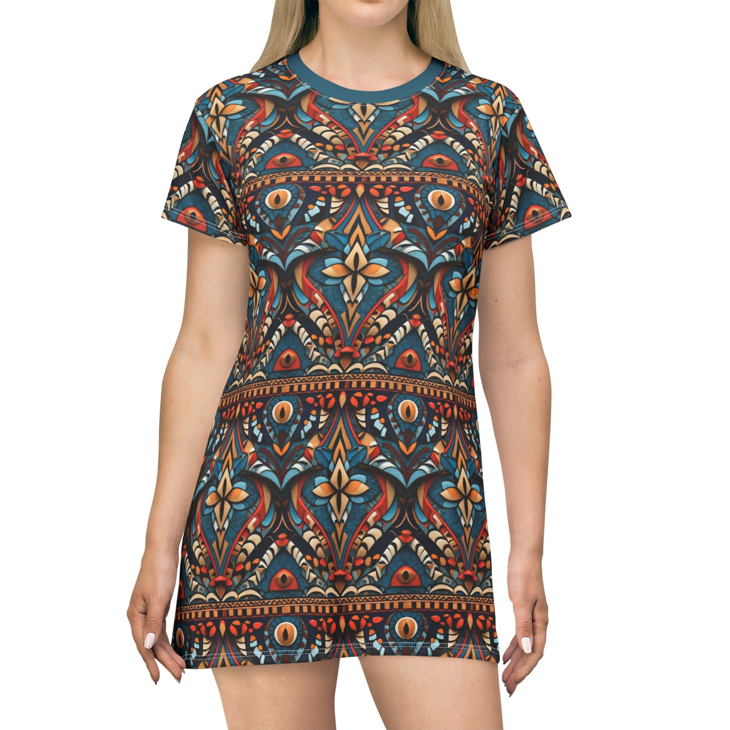 Zusi -- T-Shirt Dress (AOP)