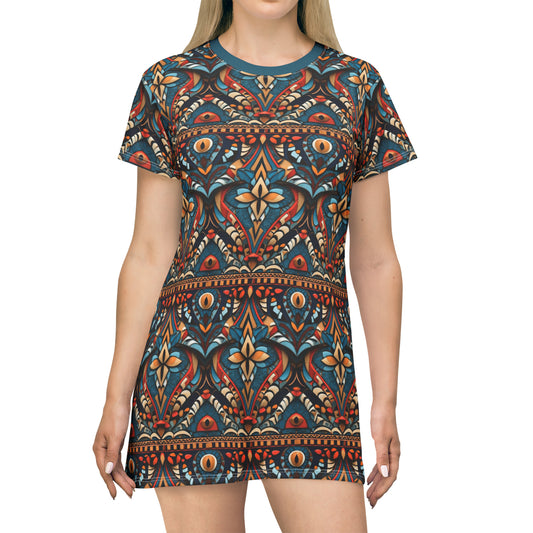 Zusi -- T-Shirt Dress (AOP)
