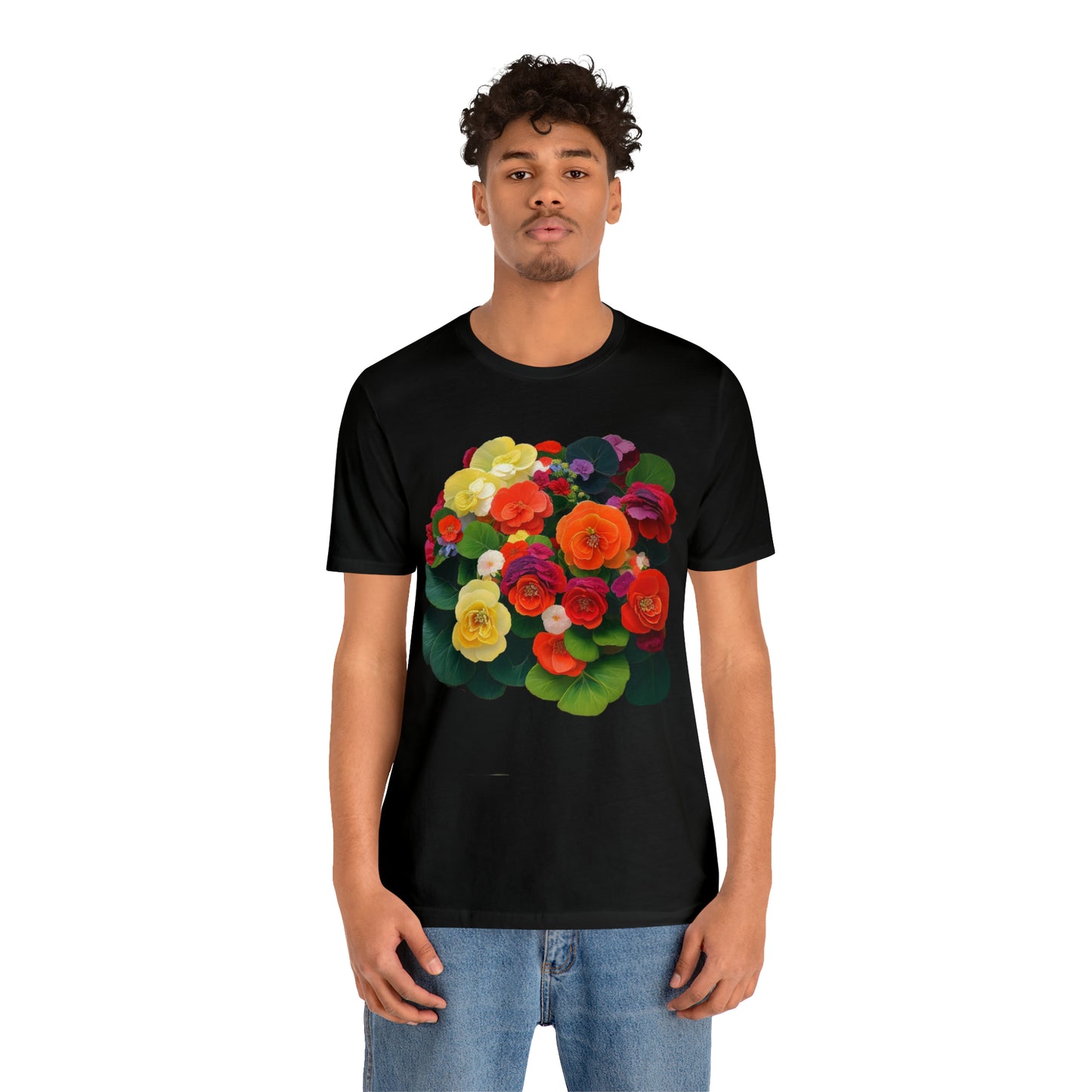 Begonia -- Unisex Jersey Short Sleeve Tee