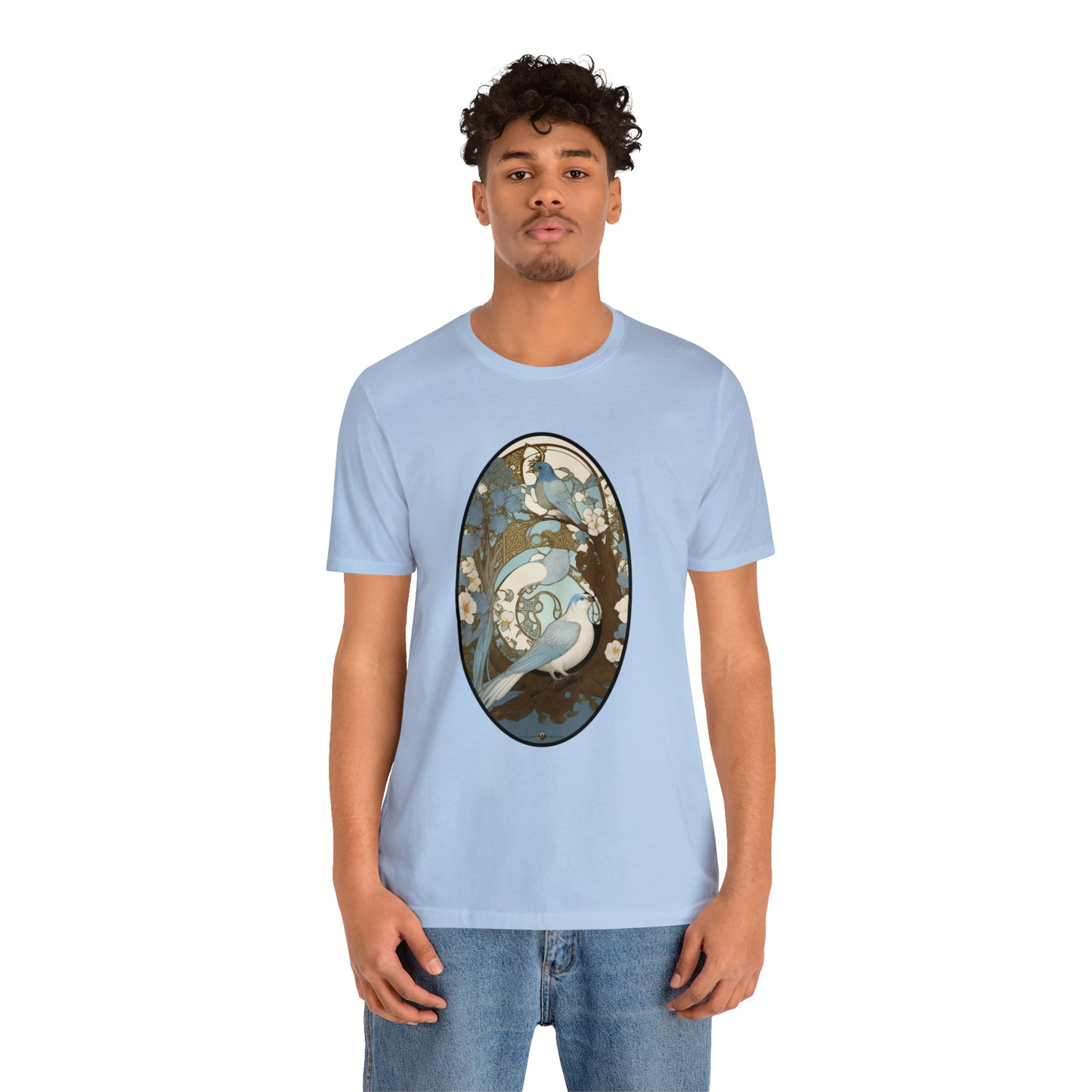 Two Birds -- Unisex Jersey Short Sleeve Tee