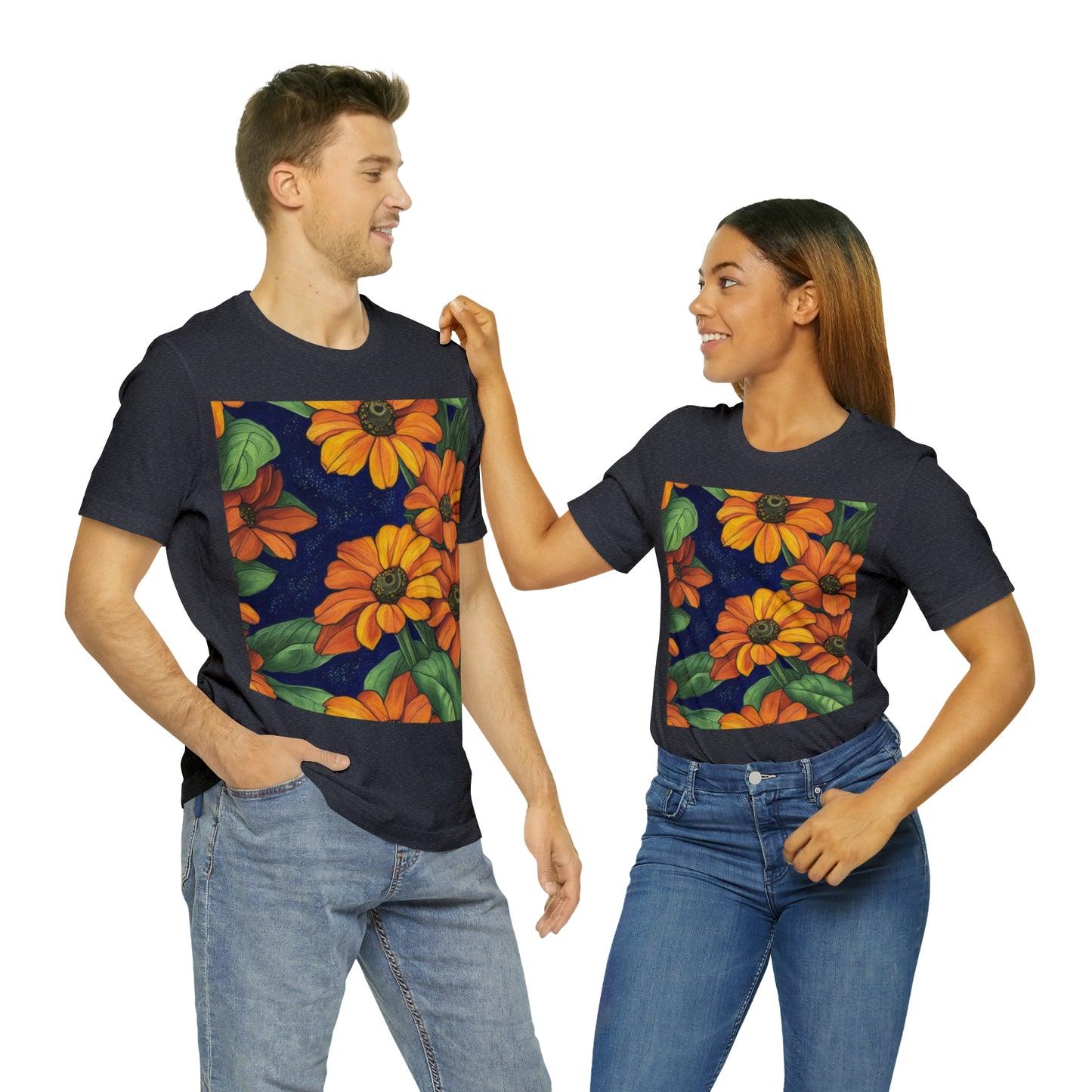 Black-Eyed-Susans -- Unisex Jersey Short Sleeve Tee
