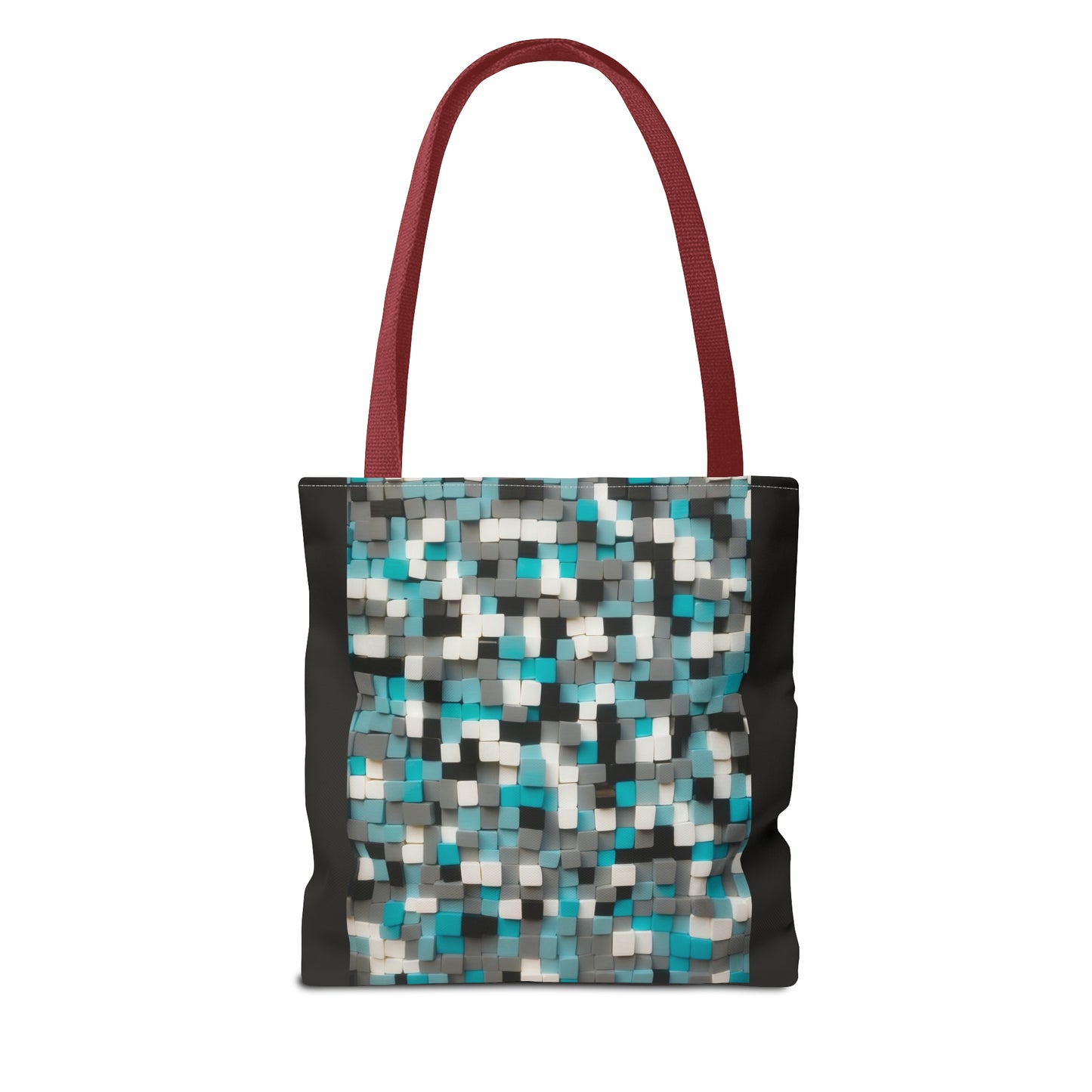 Chevron & Block Tote Bag (AOP)