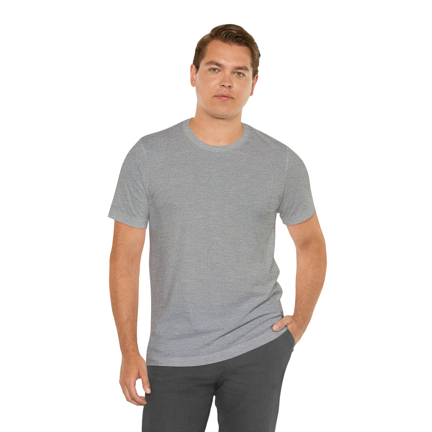 Football (Back) -- Unisex Jersey Short Sleeve Tee