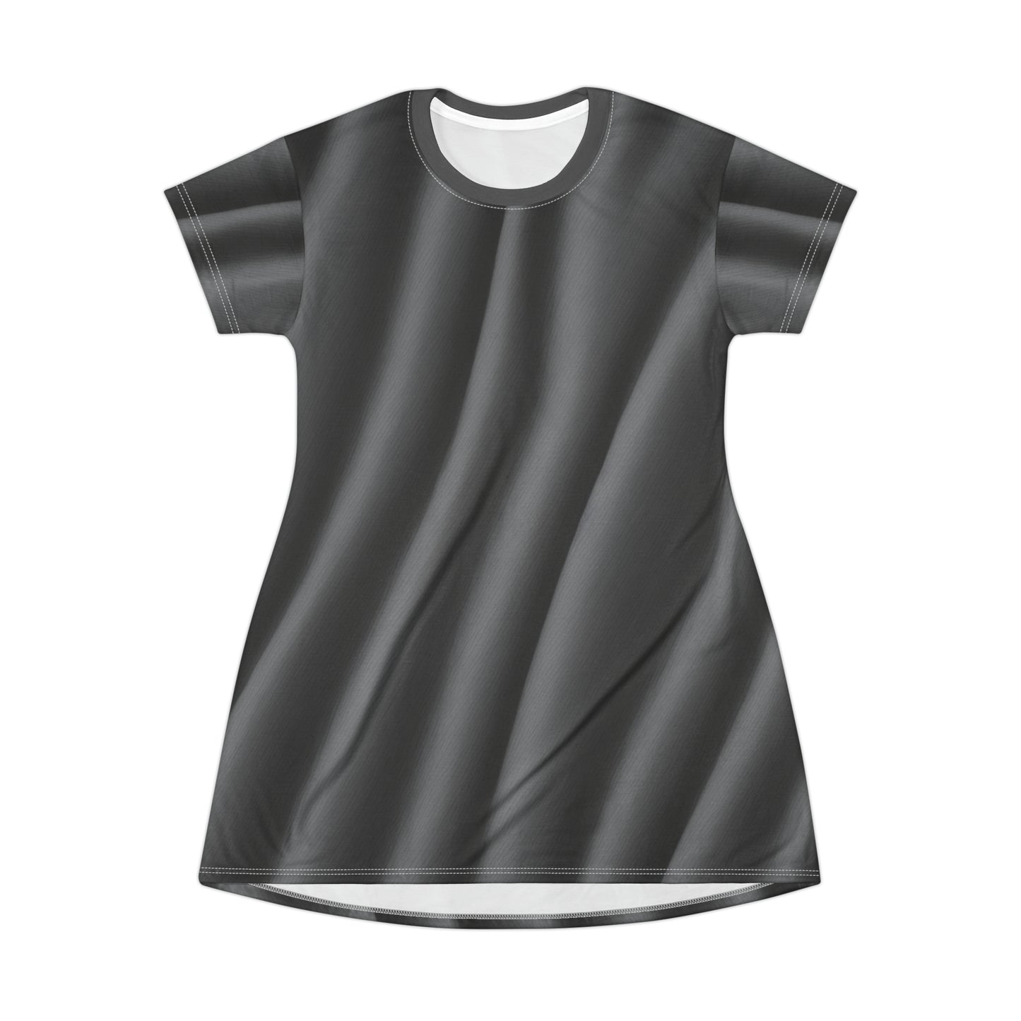 Gray -- T-Shirt Dress (AOP)