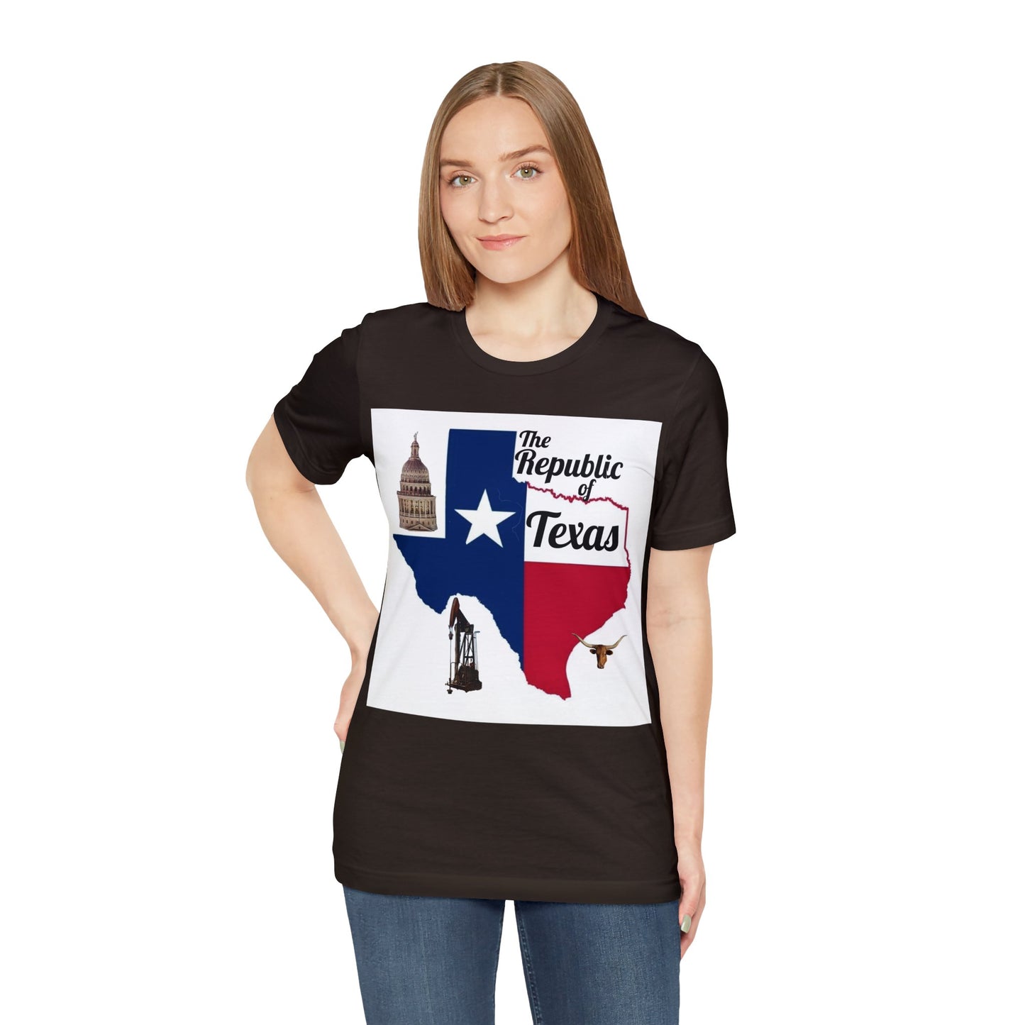 Rebublic of Texas -- Unisex Jersey Short Sleeve Tee