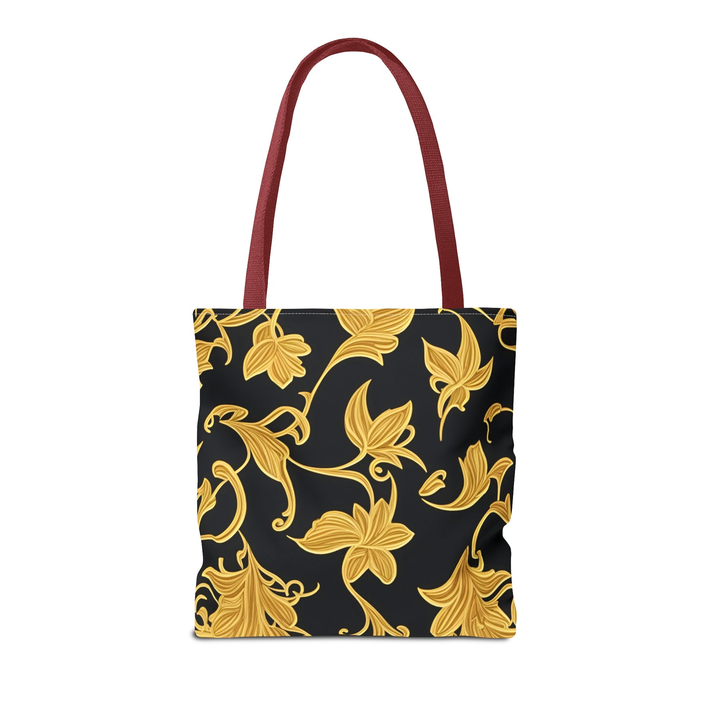 Gold & Black Tote Bag (AOP)