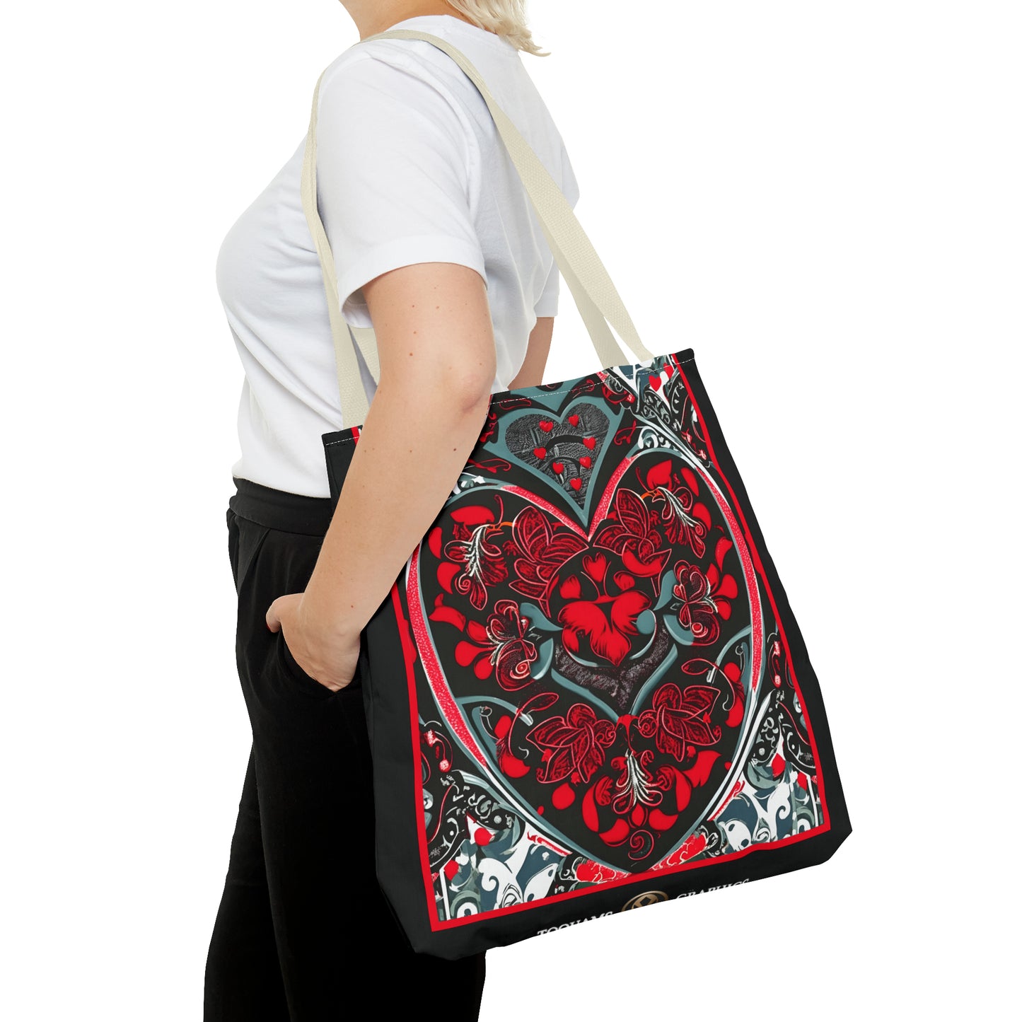 Heart Tote Bag (AOP)