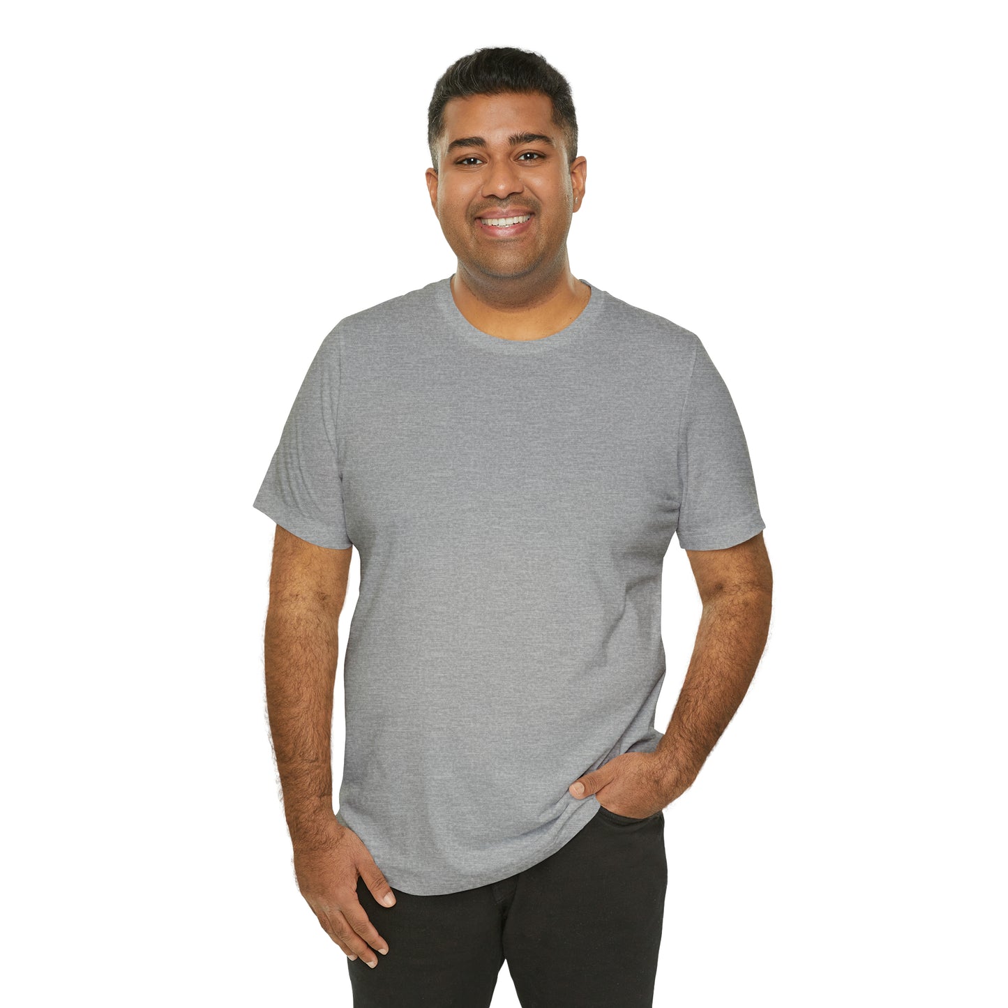 Football (Back) -- Unisex Jersey Short Sleeve Tee