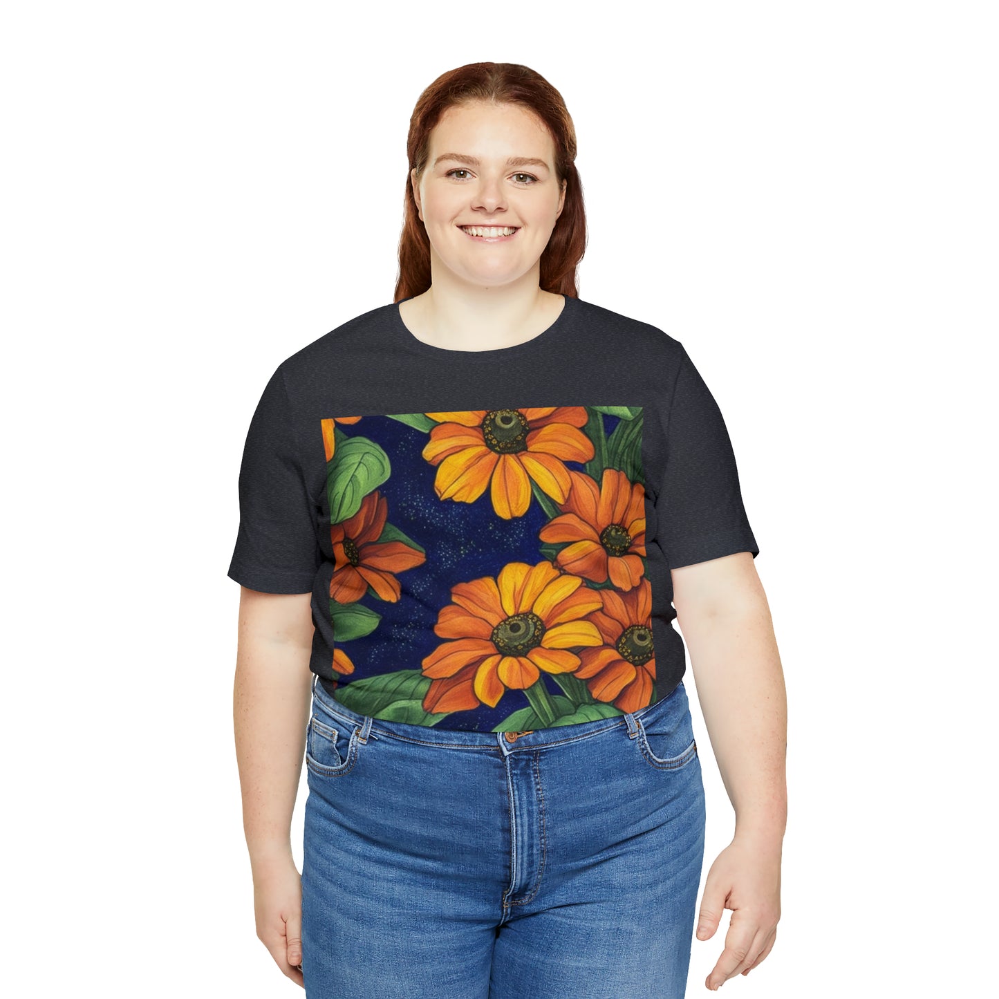 Black-Eyed-Susans -- Unisex Jersey Short Sleeve Tee