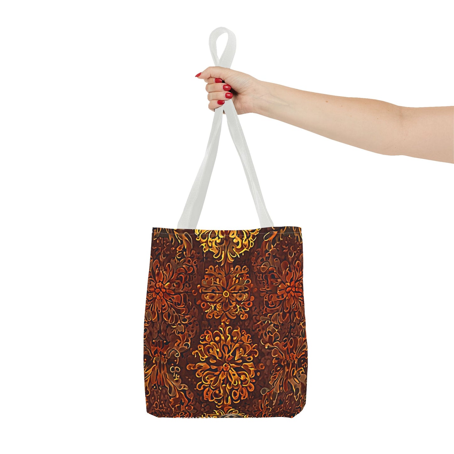 Château - Boho Floral Pattern Tote Bag - Stylish & Functional for Everyday Use