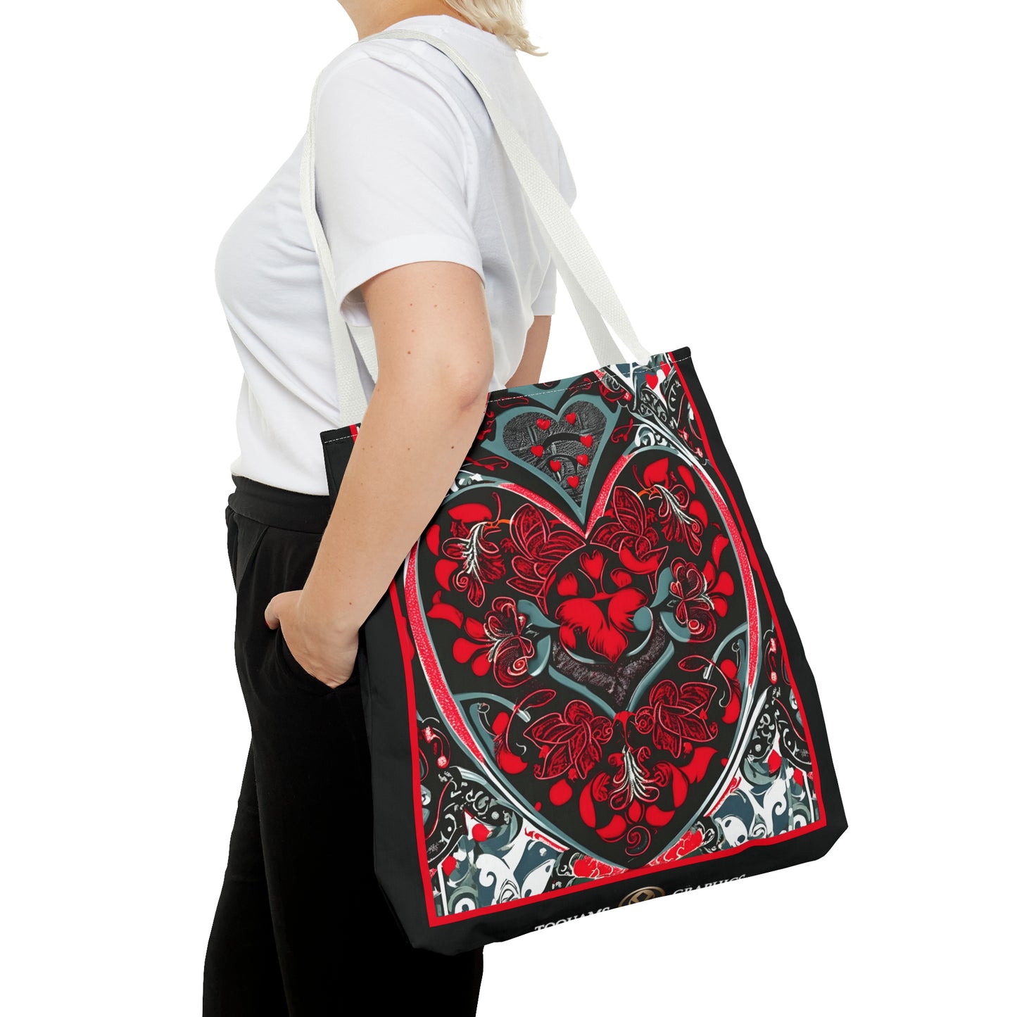 Heart Tote Bag (AOP)