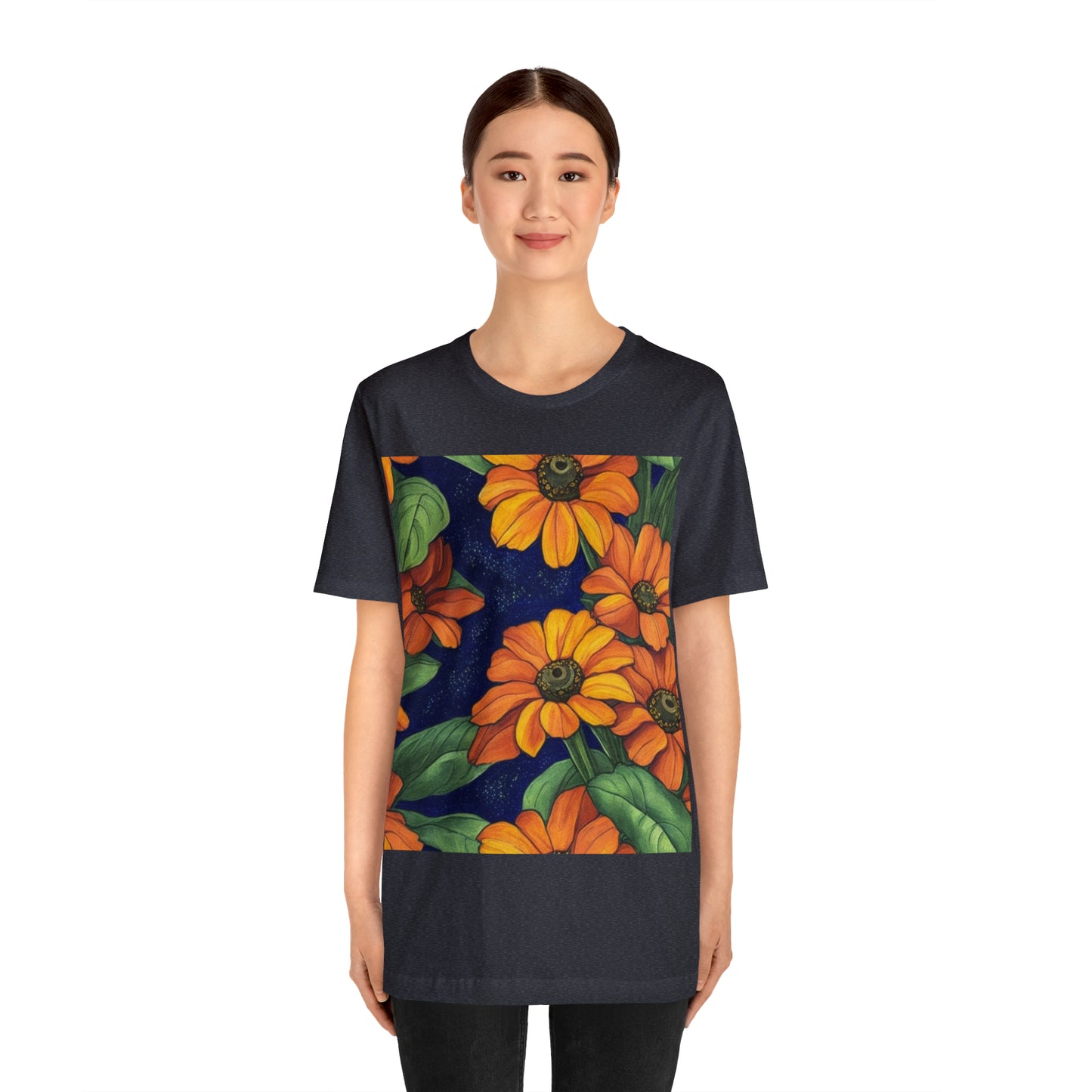 Black-Eyed-Susans -- Unisex Jersey Short Sleeve Tee