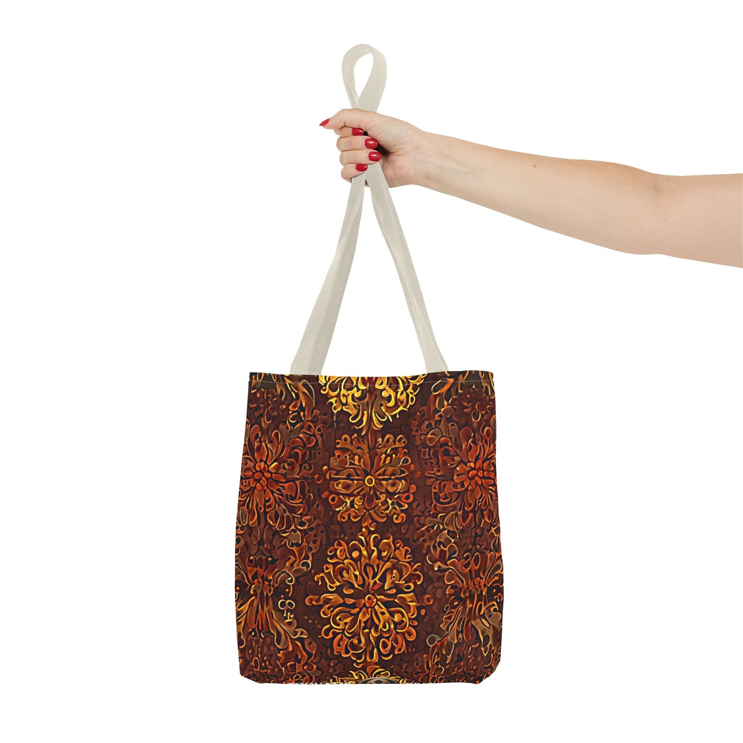 Château - Boho Floral Pattern Tote Bag - Stylish & Functional for Everyday Use