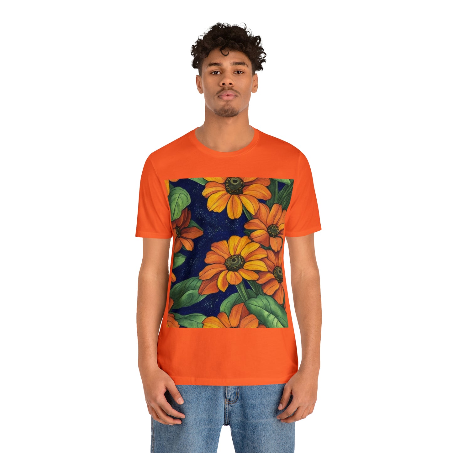 Black-Eyed-Susans -- Unisex Jersey Short Sleeve Tee