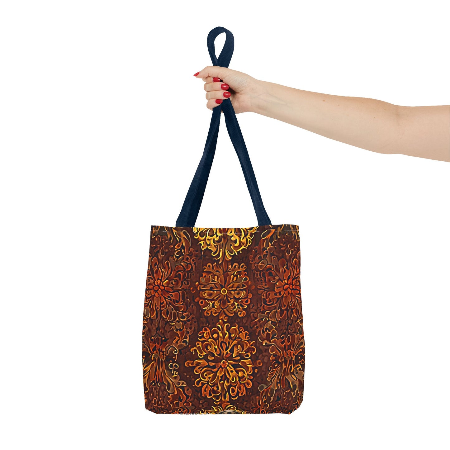 Château - Boho Floral Pattern Tote Bag - Stylish & Functional for Everyday Use