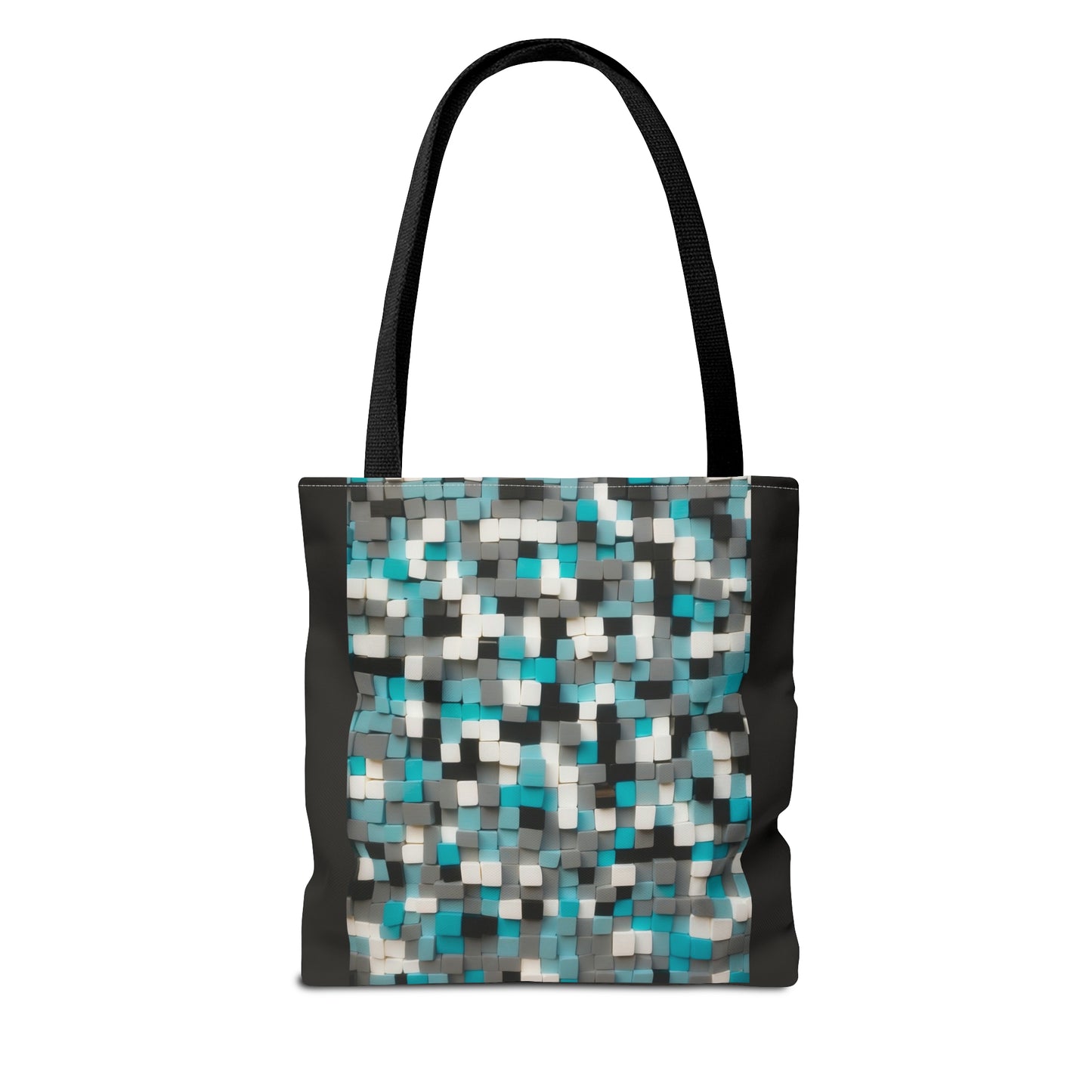 Chevron & Block Tote Bag (AOP)