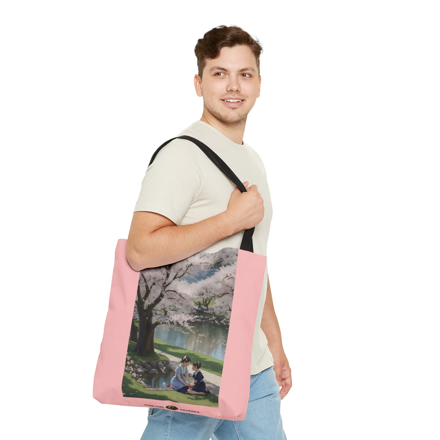 Cherry Blossom Tote Bag (AOP)