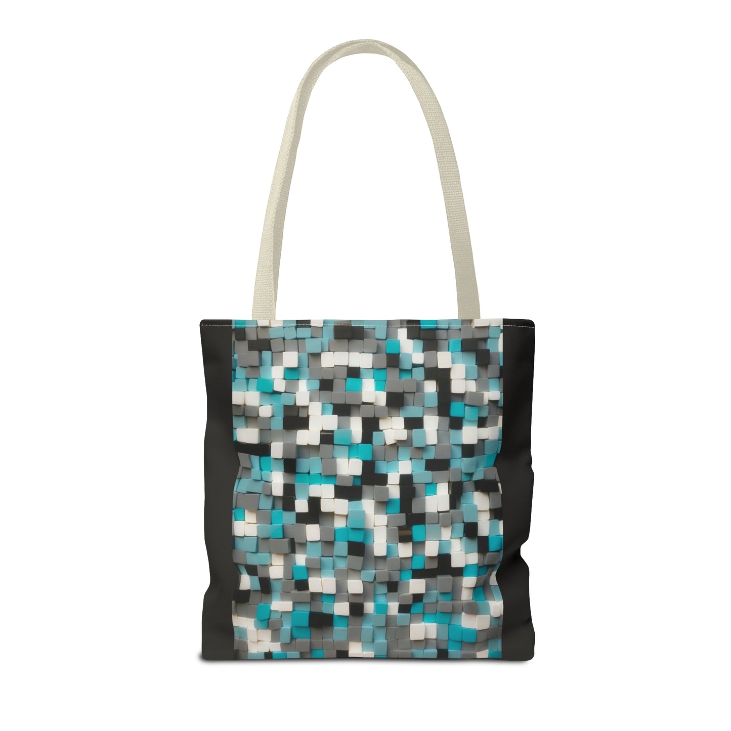 Chevron & Block Tote Bag (AOP)