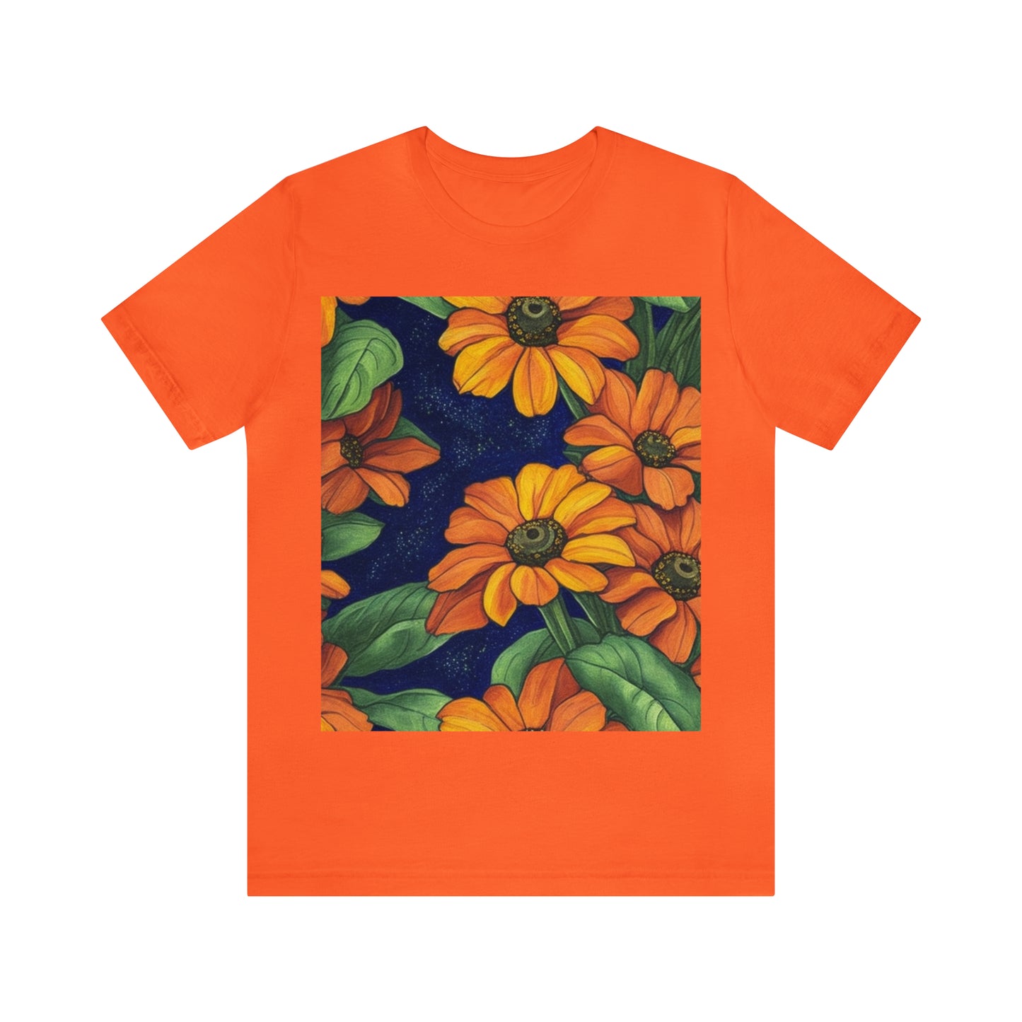 Black-Eyed-Susans -- Unisex Jersey Short Sleeve Tee