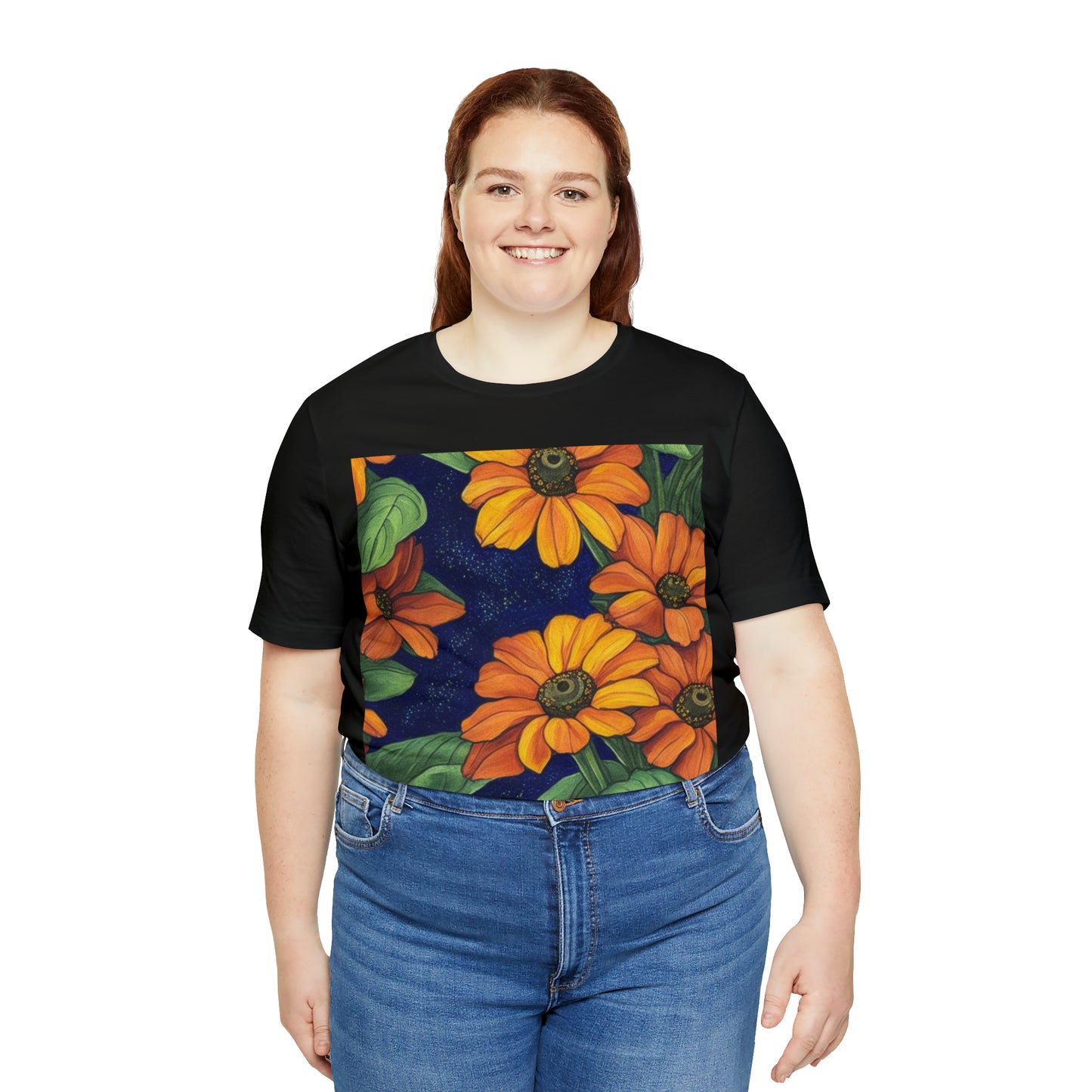 Black-Eyed-Susans -- Unisex Jersey Short Sleeve Tee